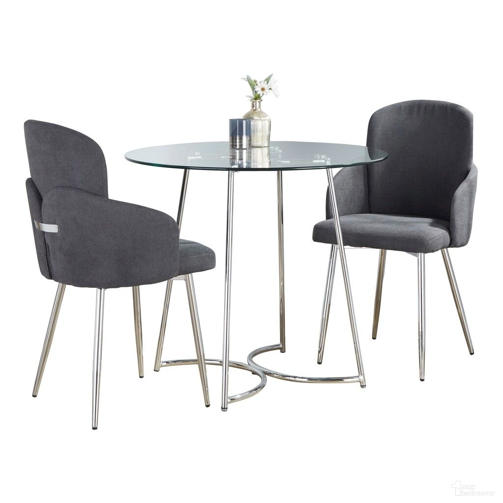 LumiSource Cece Dahlia Dining Set