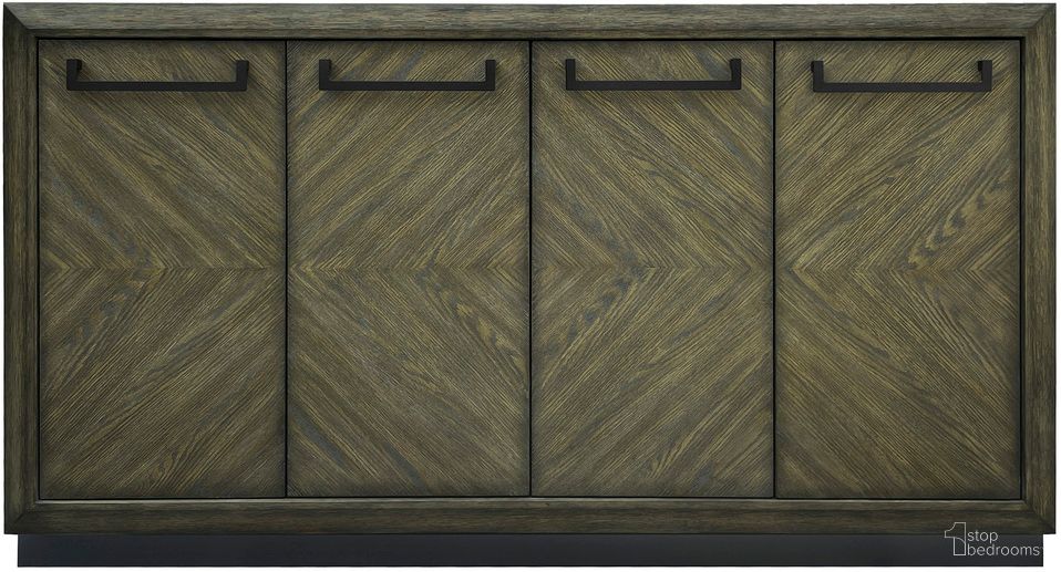 The appearance of Cedar Fork Dining Sideboard In Smoked Arabica designed by Parker House in the rustic / southwestern interior design. This smoked arabica piece of furniture was selected by 1StopBedrooms from Cedar Fork Collection to add a touch of cosiness and style into your home. Sku: DCED#66SB-SMA. Material: Wood Veneer.
