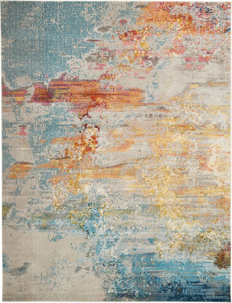 Celestial 12' x 15' Indoor Rug In Sealife