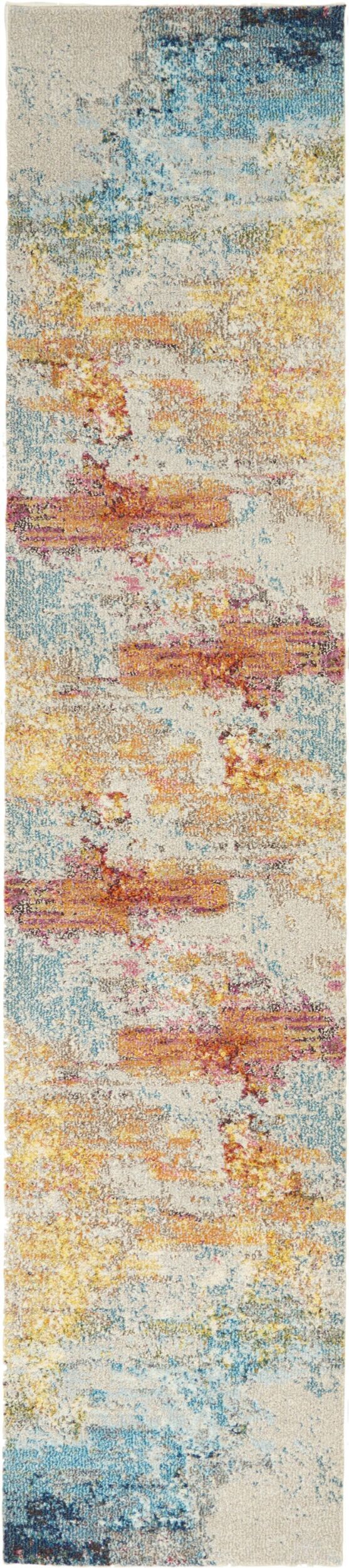 Celestial Sealife 2'2" x 10' Runner Area Rug