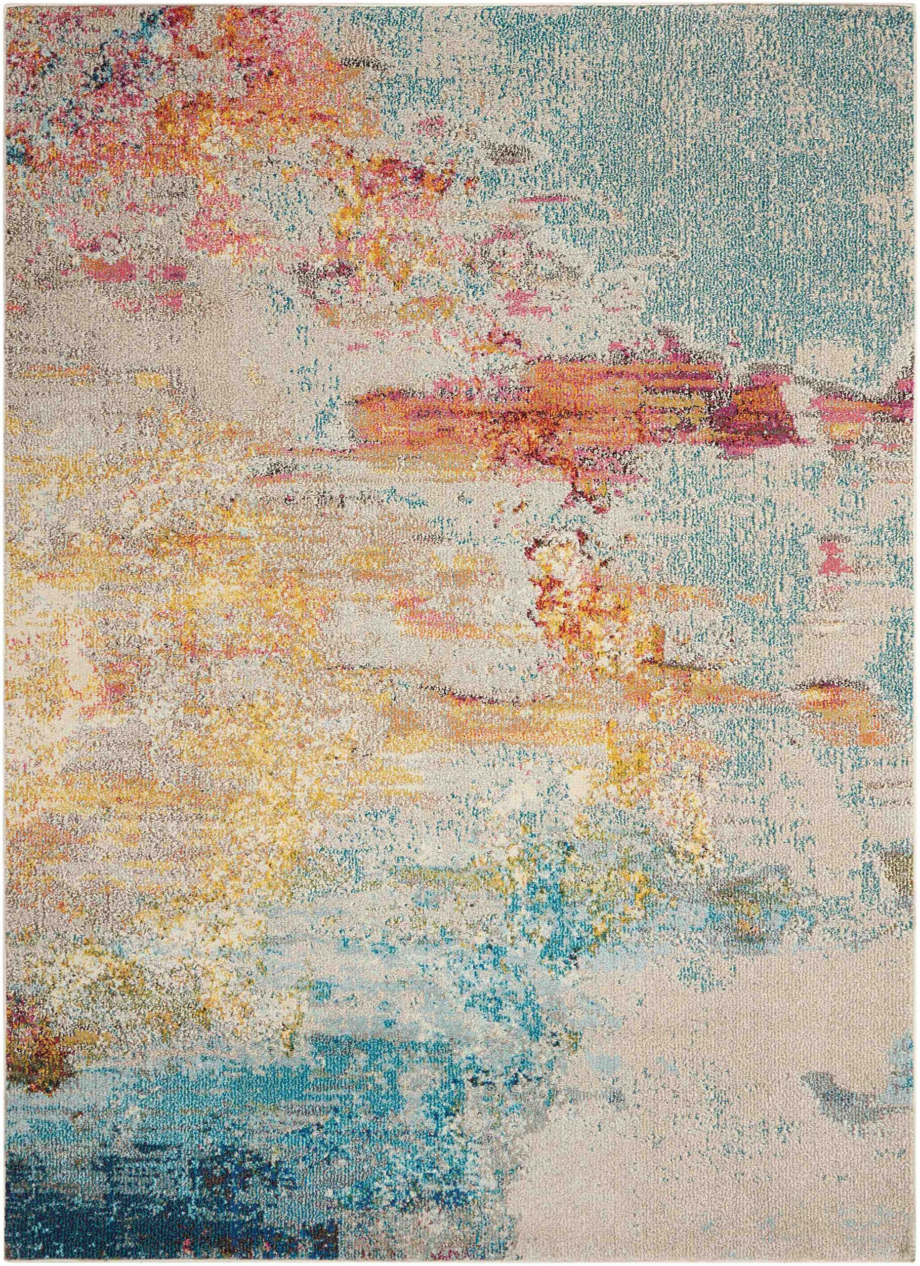 Celestial Sealife 3'11" x 5'11" Area Rug
