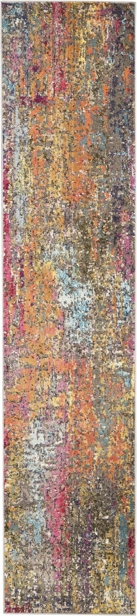 Celestial Sunset 2'2" x 10' Runner Area Rug