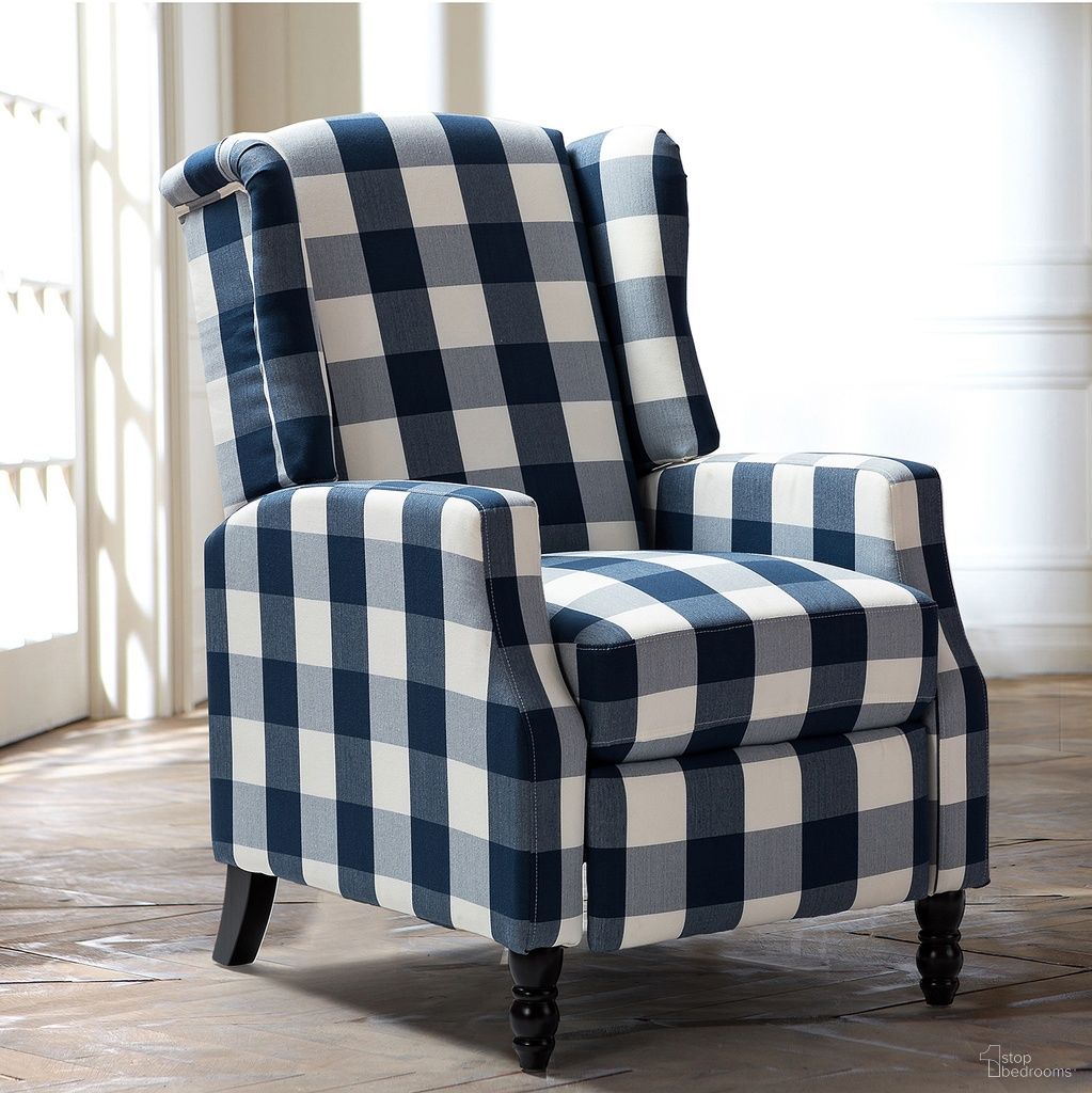 Celia Manual Recliner In Navy