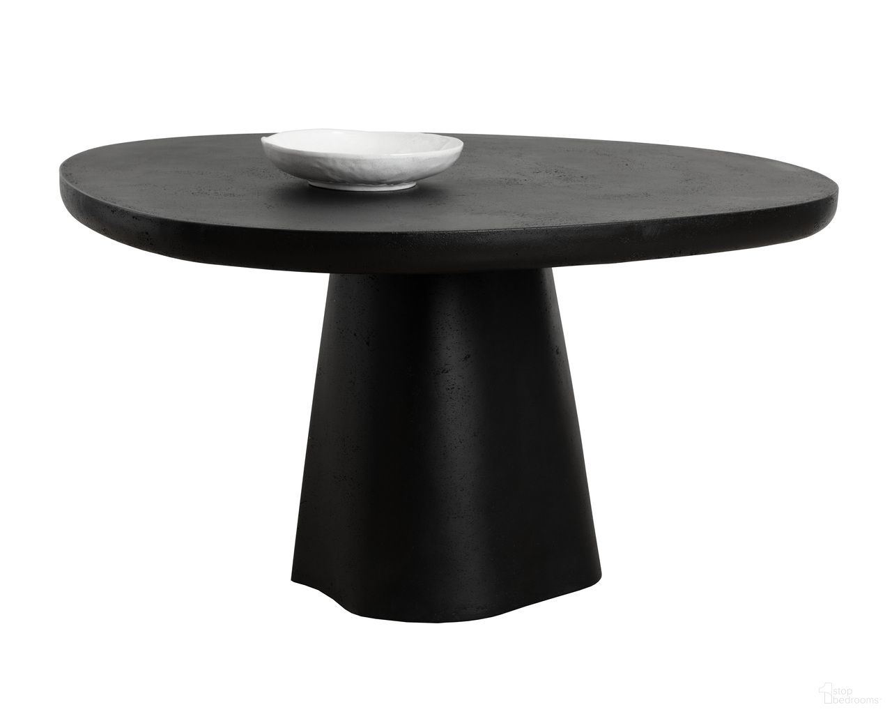 Celica 55 Inch Celica Dining Table In Black