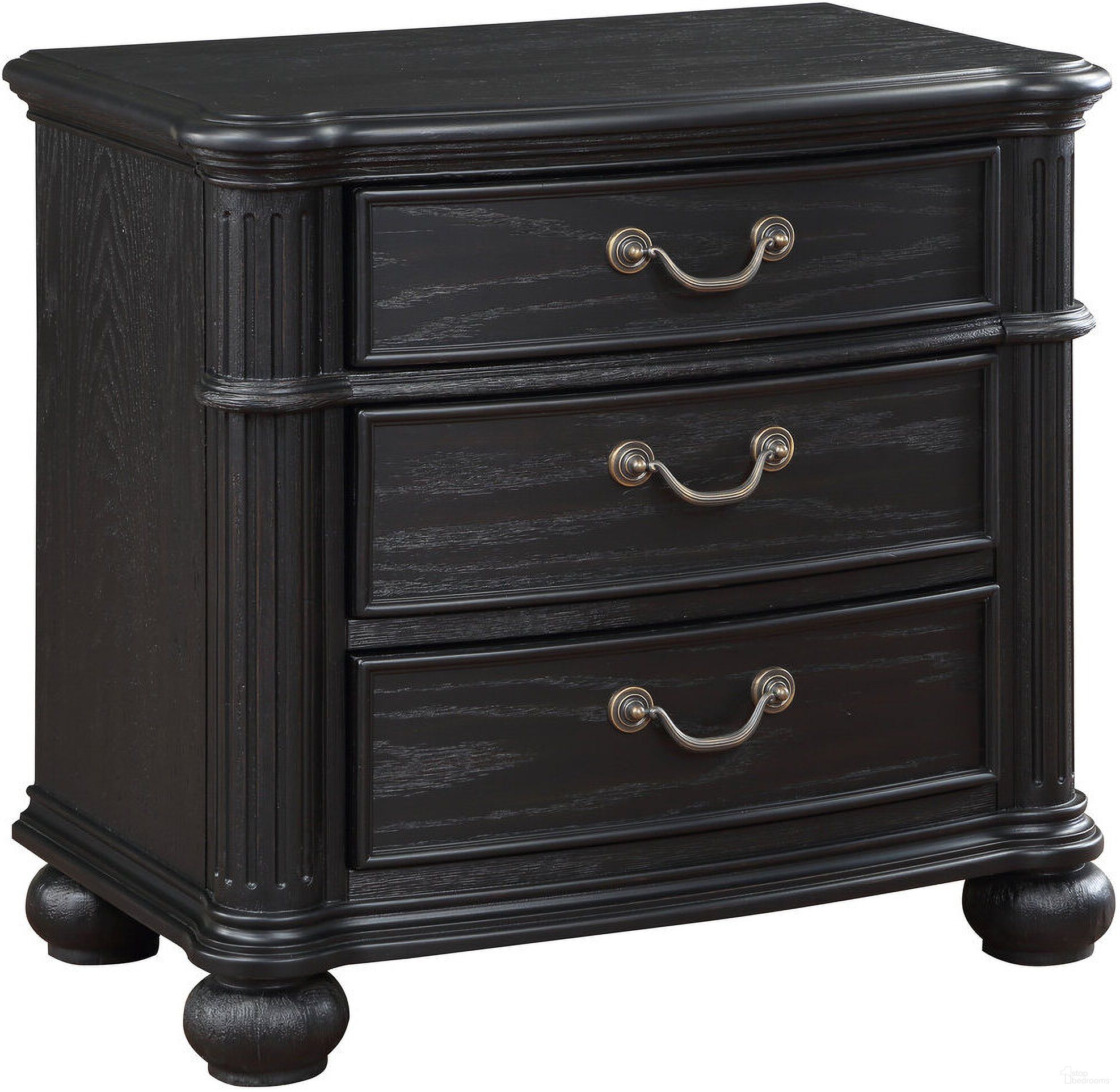 The appearance of Celina 3-drawer Nightstand Bedside Table Black designed by Coaster in the traditional interior design. This black piece of furniture was selected by 1StopBedrooms from Celina Collection to add a touch of cosiness and style into your home. Sku: 224762. Material: Wood.