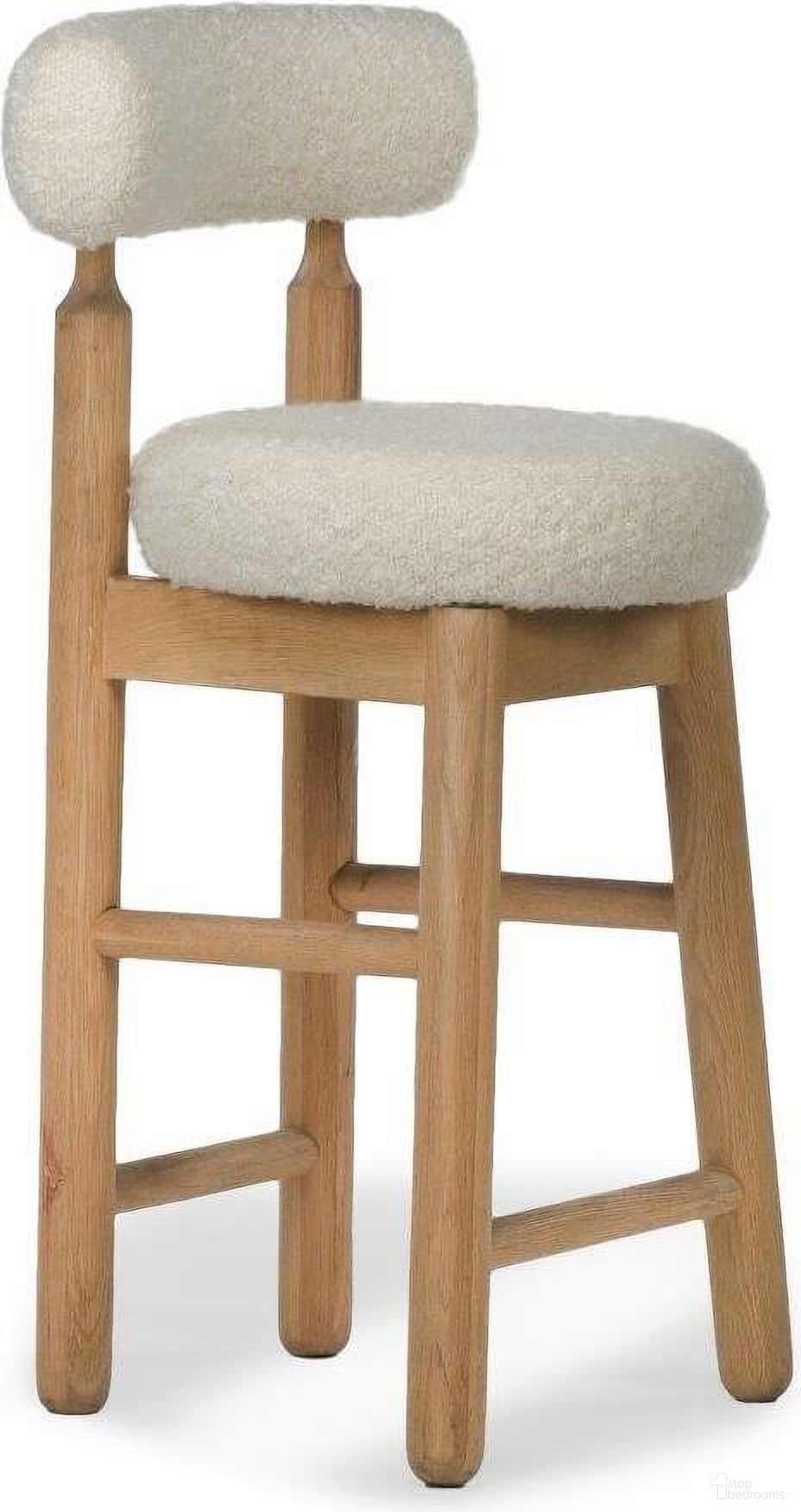 The appearance of Centro Counter Stool In Natural designed by Union Home Furniture in the transitional interior design. This natural piece of furniture was selected by 1StopBedrooms from Centro Collection to add a touch of cosiness and style into your home. Sku: DIN00262. Material: Wood.