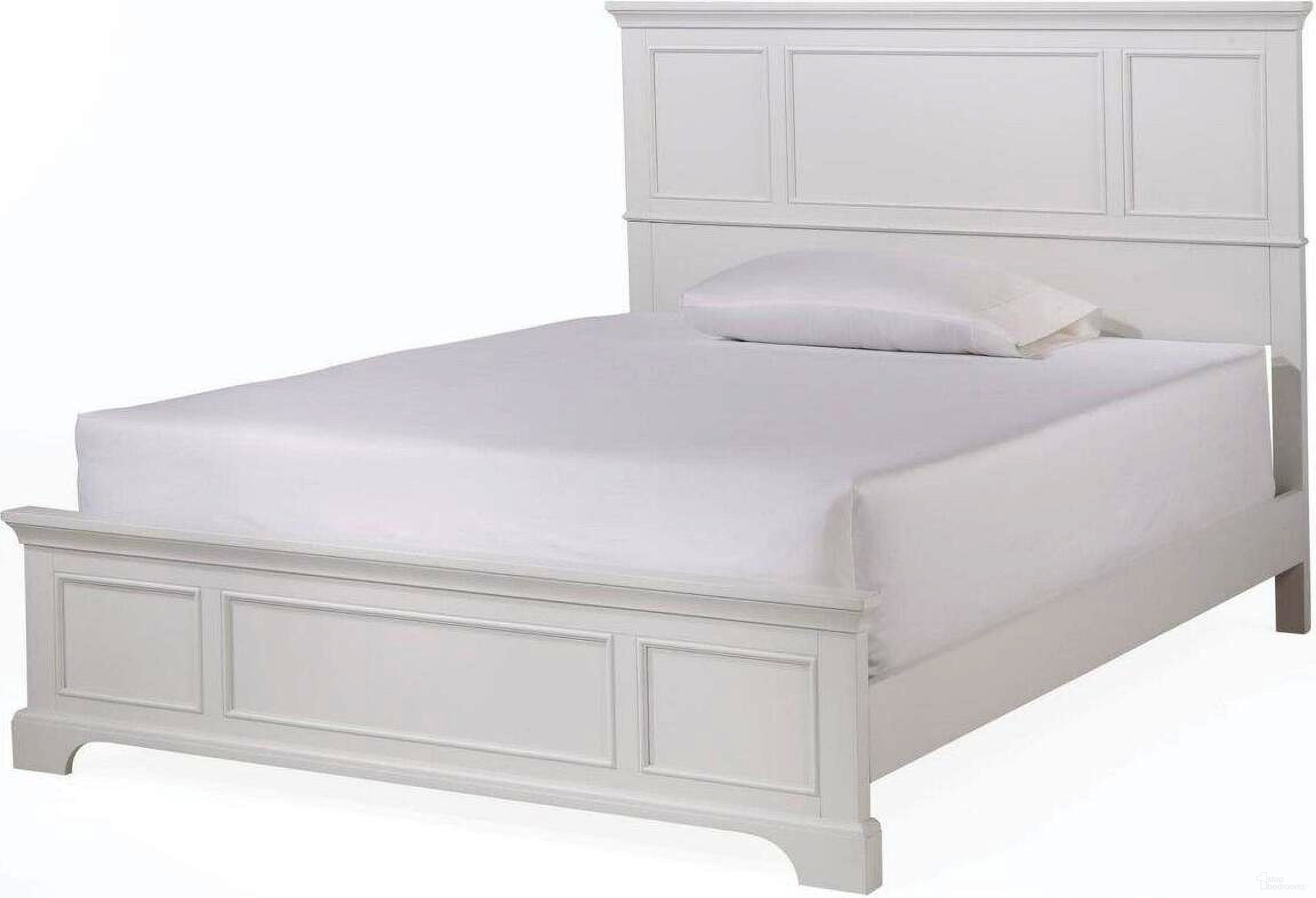 The appearance of Century Off White Queen Bed designed by Homestyles in the traditional interior design. This off white piece of furniture  was selected by 1StopBedrooms from Century Collection to add a touch of cosiness and style into your home. Sku: 5530-501;5530-502;5530-503. Bed Type: Panel Bed. Material: Wood. Bed Size: Queen.