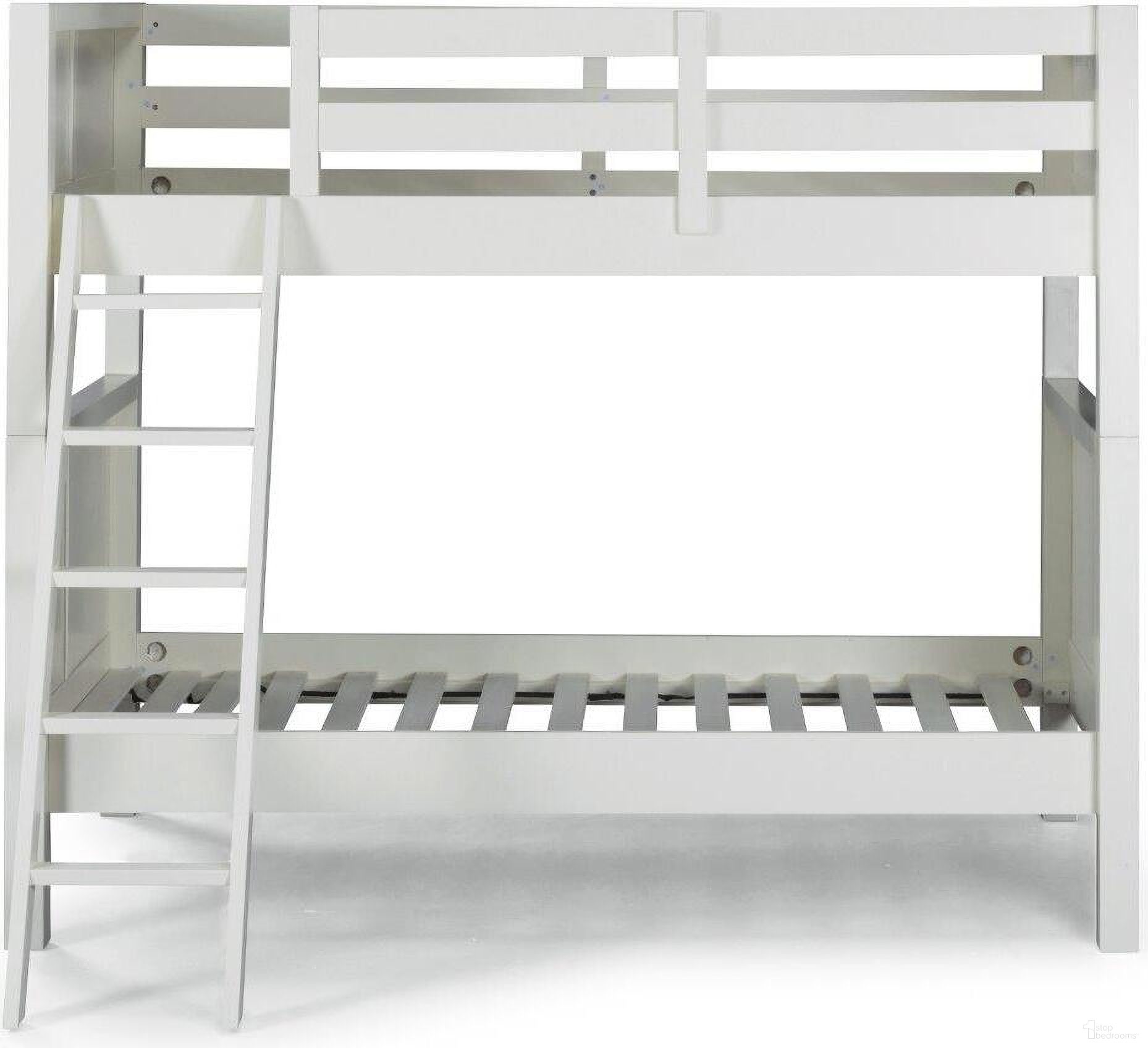 The appearance of Century Off White Twin Over Twin Bunk Bed designed by Homestyles in the traditional interior design. This off white piece of furniture was selected by 1StopBedrooms from Century Collection to add a touch of cosiness and style into your home. Sku: 5530-541;5530-542;5530-543. Bed Type: Bunk Bed. Material: Wood. Bed Size: Twin Over Twin.