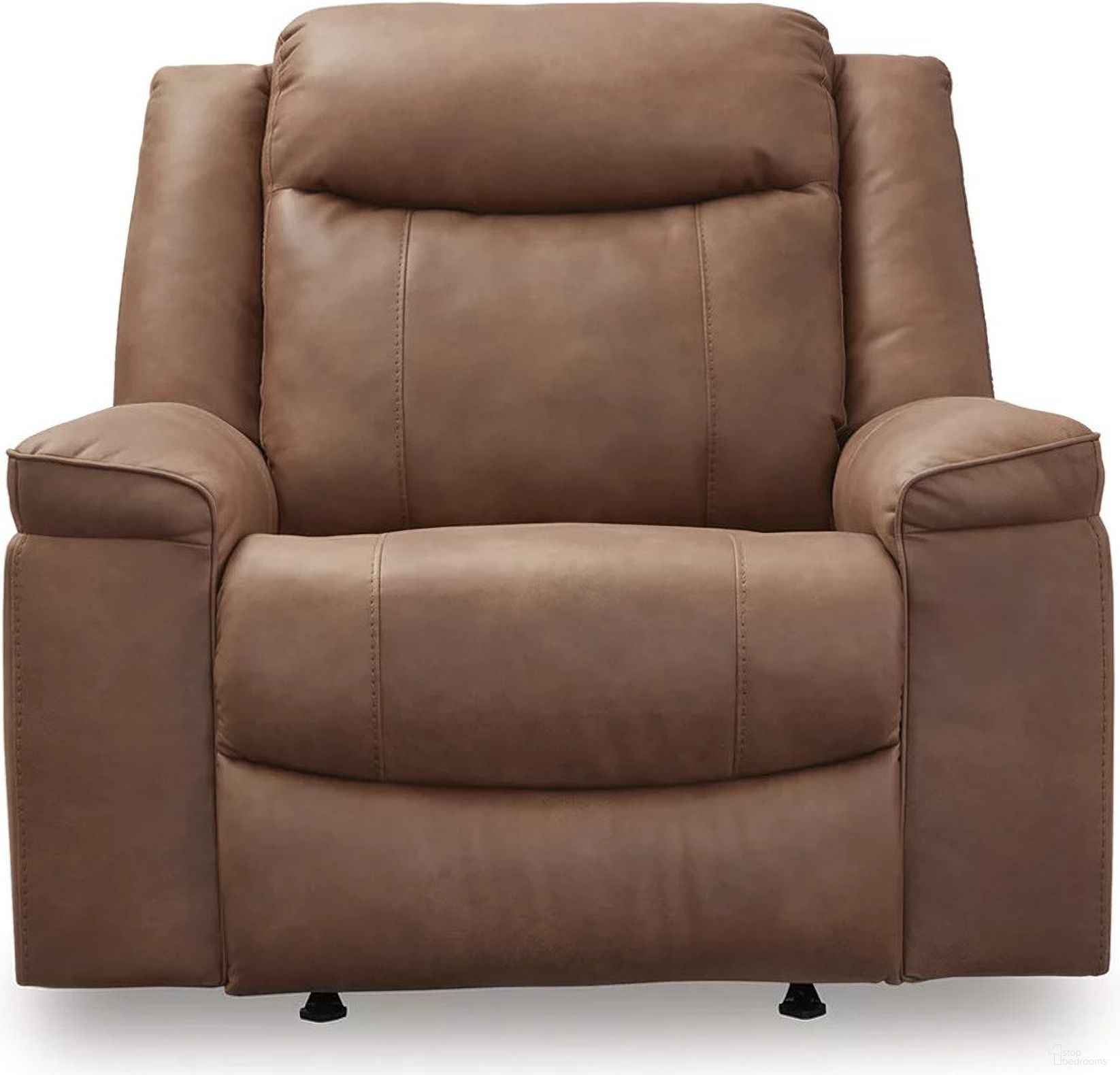 The appearance of Chadstone Recliner In Caramel designed by Signature Design by Ashley in the modern / contemporary interior design. This caramel piece of furniture was selected by 1StopBedrooms from Chadstone Collection to add a touch of cosiness and style into your home. Sku: NC6530825. Material: Fabric.