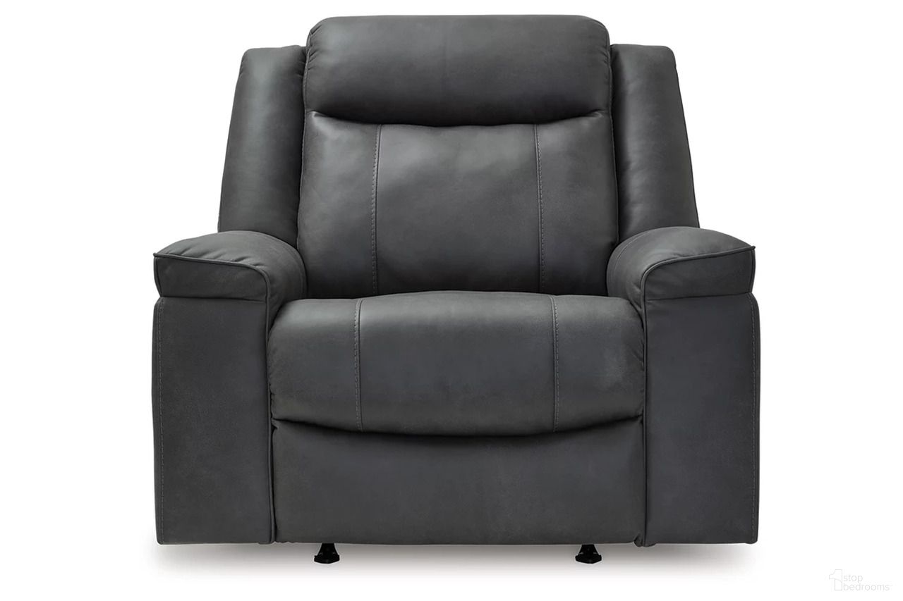 The appearance of Chadstone Recliner In Shadow designed by Signature Design by Ashley in the modern / contemporary interior design. This shadow piece of furniture was selected by 1StopBedrooms from Chadstone Collection to add a touch of cosiness and style into your home. Sku: NC6530725. Material: Fabric.
