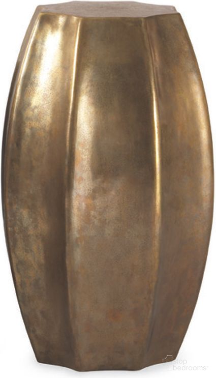 The appearance of 16 Inch Round Chairside Table In Antique Brass designed by Century Furniture in the modern / contemporary interior design. This antique brass piece of furniture was selected by 1StopBedrooms from Grand Tour Furniture Collection to add a touch of cosiness and style into your home. Sku: SF5036. Material: Stone.