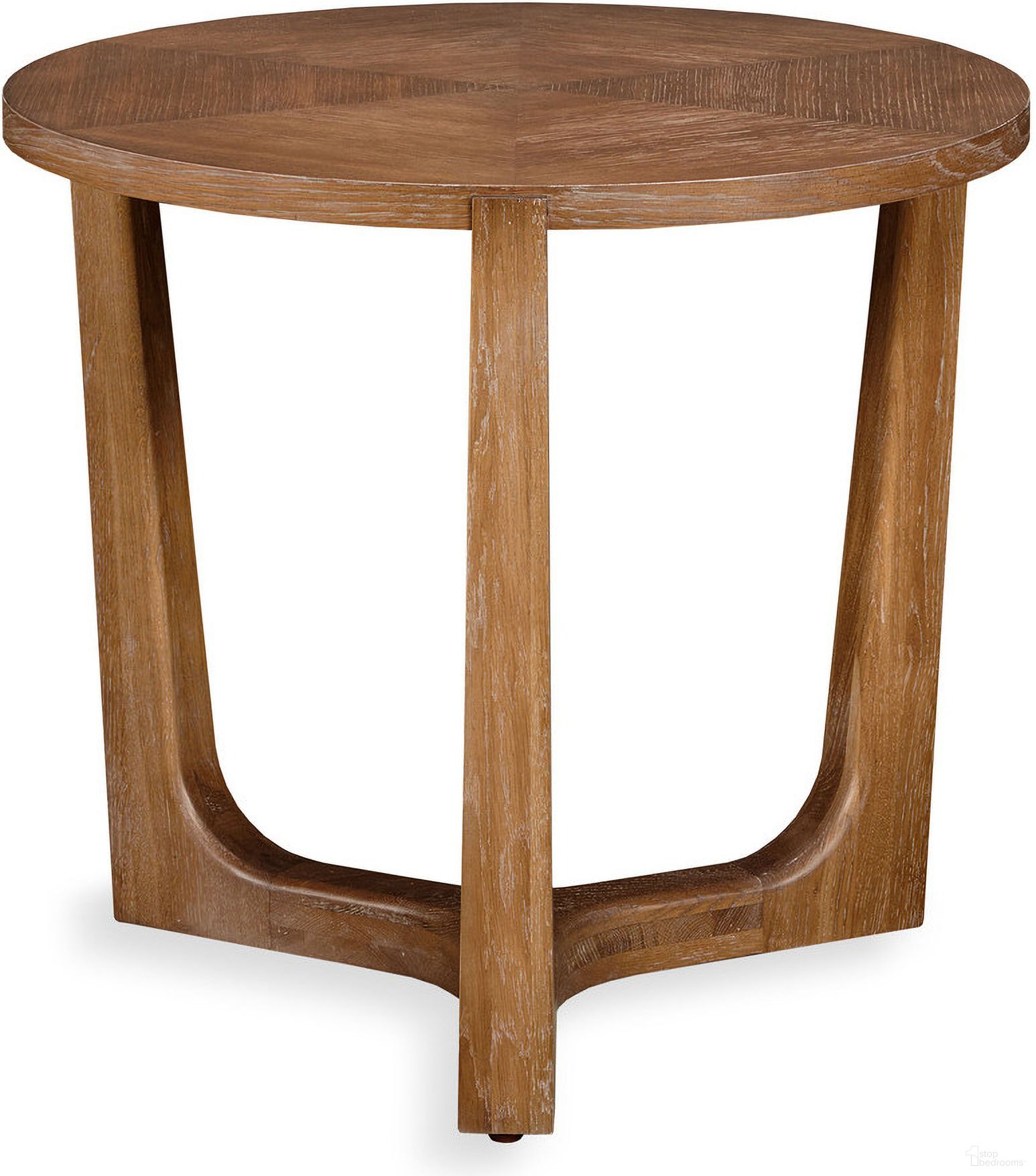 The appearance of Chairside Table In Bowery Cerused designed by Century Furniture in the transitional interior design. This bowery cerused piece of furniture  was selected by 1StopBedrooms from Bowery Place Collection to add a touch of cosiness and style into your home. Sku: C4H-623. Material: Oak Veneer.