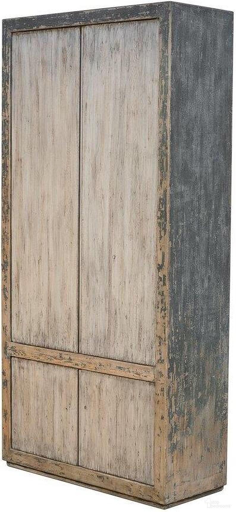 The appearance of Chamonix Gray Tall Cupboard designed by Sarreid in the transitional interior design. This grey piece of furniture was selected by 1StopBedrooms from Chamonix Collection to add a touch of cosiness and style into your home. Sku: 40760.