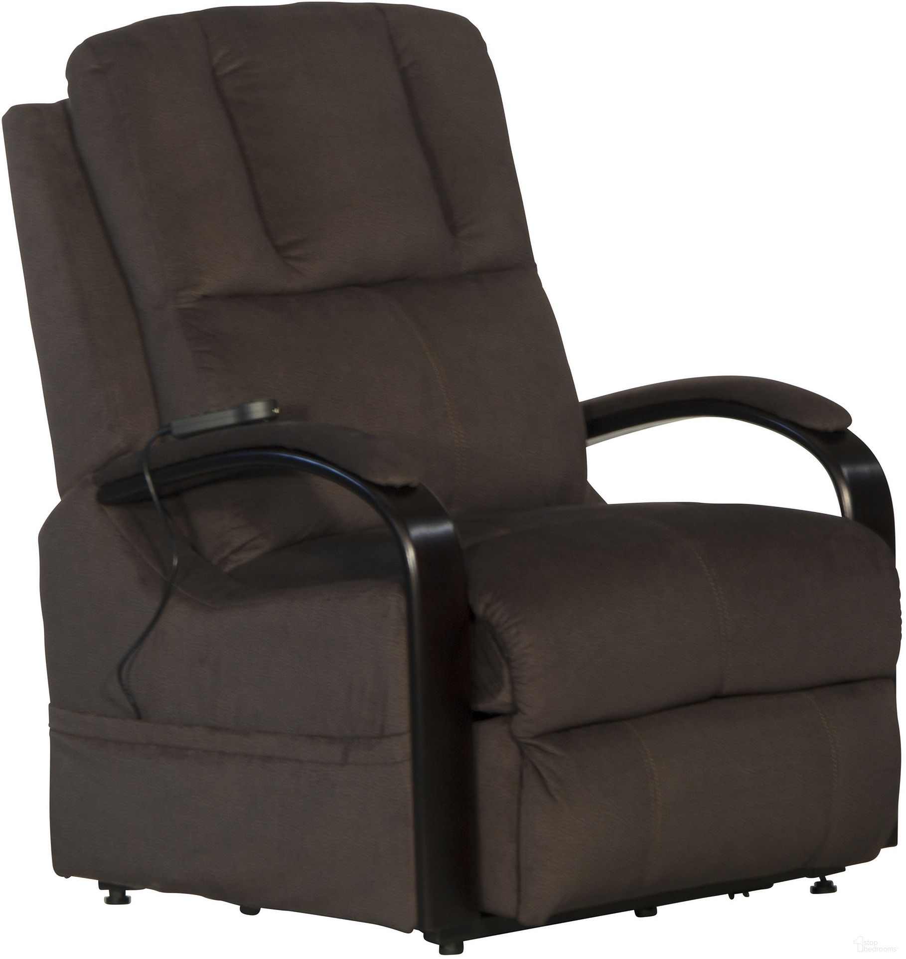 The appearance of Chandler Power Lift Recliner In Walnut designed by Catnapper in the traditional interior design. This walnut piece of furniture  was selected by 1StopBedrooms from Chandler Collection to add a touch of cosiness and style into your home. Sku: 4863152809. Material: Fabric.