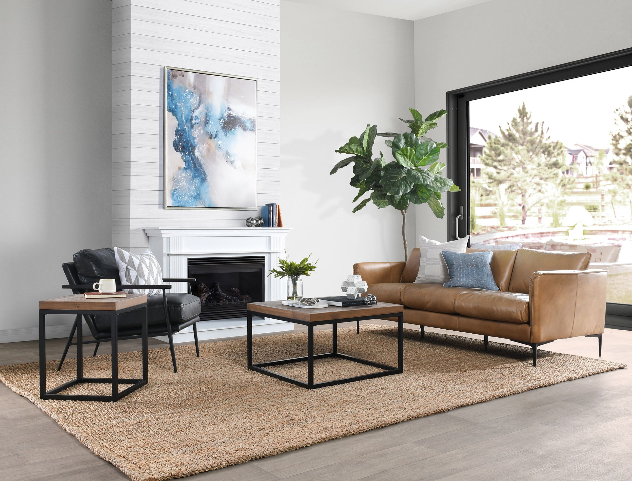 The appearance of Chantel Occasional Table Set In Almond designed by Classic Home in the transitional interior design. This almond piece of furniture  was selected by 1StopBedrooms from Chantel Collection to add a touch of cosiness and style into your home. Sku: 51031143;51031144. Material: Pine Wood.