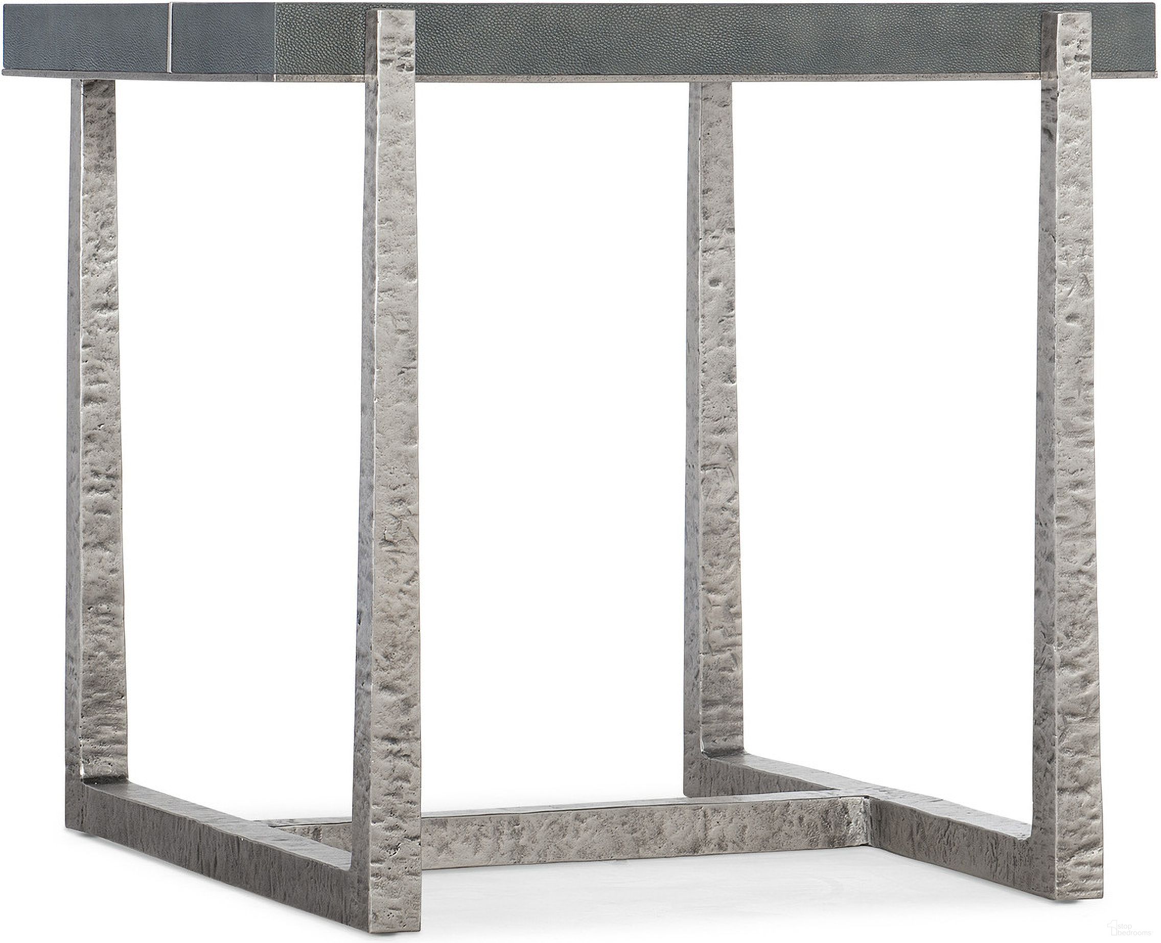 The appearance of Chapman Mixed Media End Table designed by Hooker in the transitional interior design. This grey piece of furniture  was selected by 1StopBedrooms from Chapman Collection to add a touch of cosiness and style into your home. Sku: 6033-80113-94. Material: Metal.