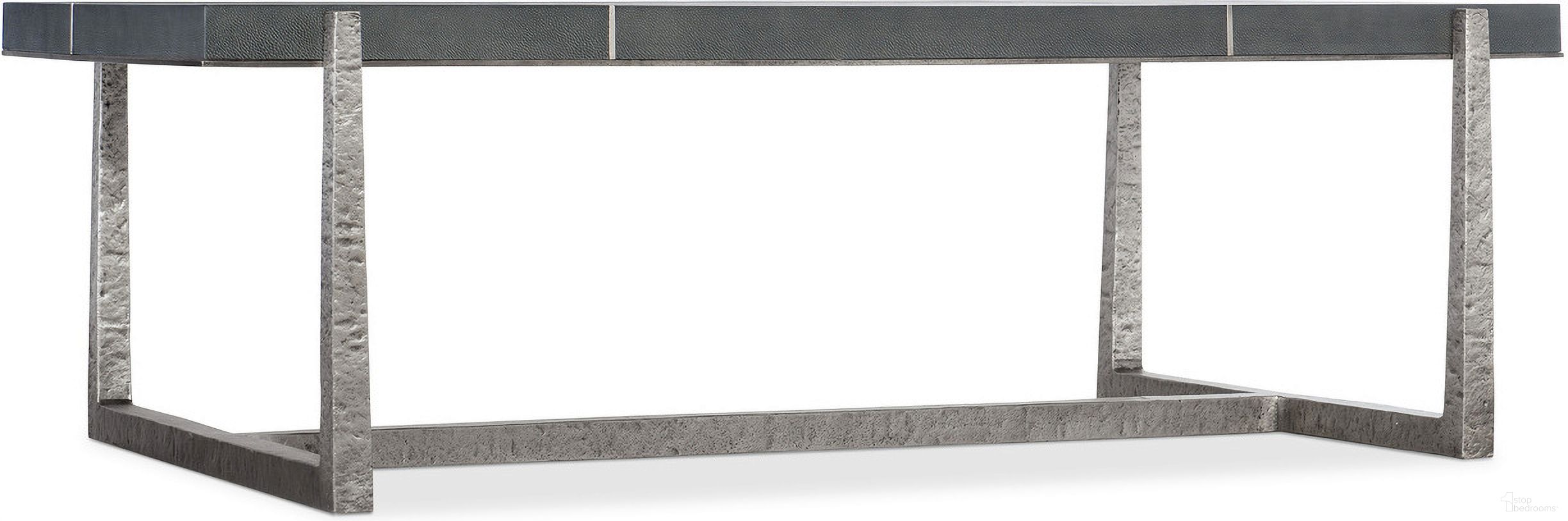 The appearance of Chapman Mixed Media Rectangle Cocktail Table designed by Hooker in the transitional interior design. This grey piece of furniture was selected by 1StopBedrooms from Chapman Collection to add a touch of cosiness and style into your home. Sku: 6033-80110-94. Material: Metal.