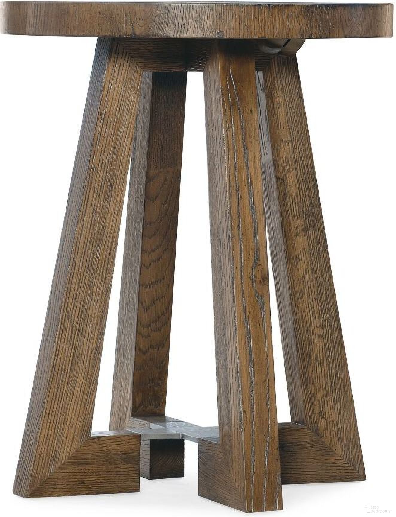The appearance of Chapman Side Table designed by Hooker in the transitional interior design. This medium wood piece of furniture was selected by 1StopBedrooms from Chapman Collection to add a touch of cosiness and style into your home. Sku: 6033-50004-85. Material: Oak Veneer.