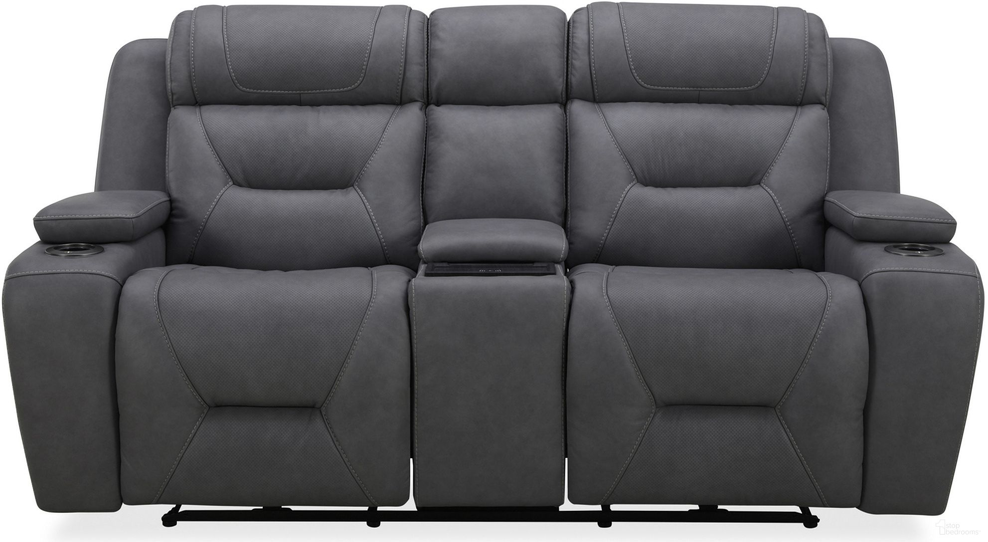 The appearance of Chapman Zero Gravity Power Reclining Loveseat with Console In Blue Gray designed by Liberty in the transitional interior design. This blue gray piece of furniture was selected by 1StopBedrooms from Chapman Collection to add a touch of cosiness and style into your home. Sku: 7019BG-22P. Material: Solid Hardwood.