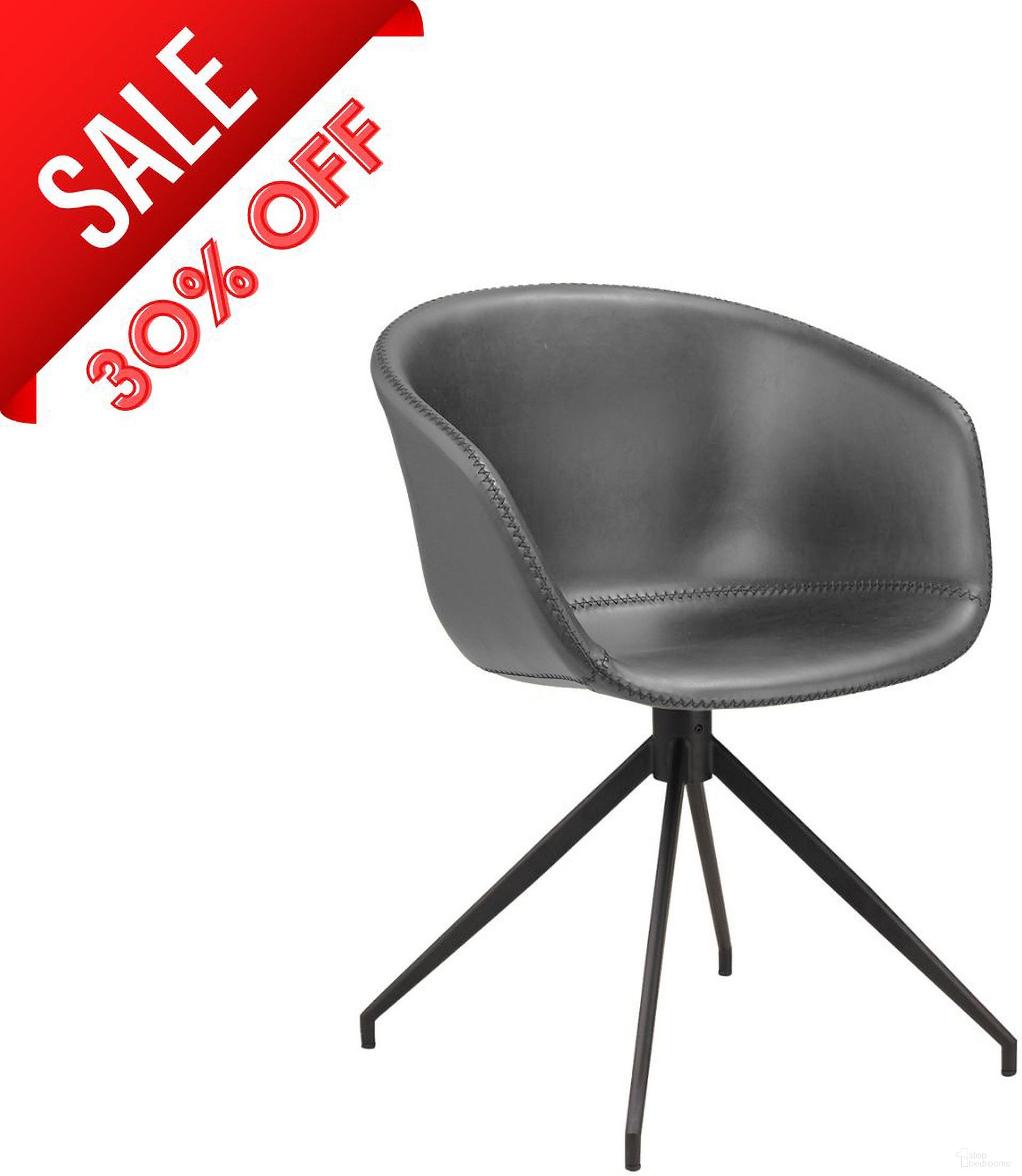 The appearance of Charles Dining Chair In Dark Grey designed by Bellini Modern Living in the modern / contemporary interior design. This dark grey piece of furniture was selected by 1StopBedrooms from Charles Collection to add a touch of cosiness and style into your home. Sku: Charles DGY. Material: Steel. Chair Type: Arm Chair.