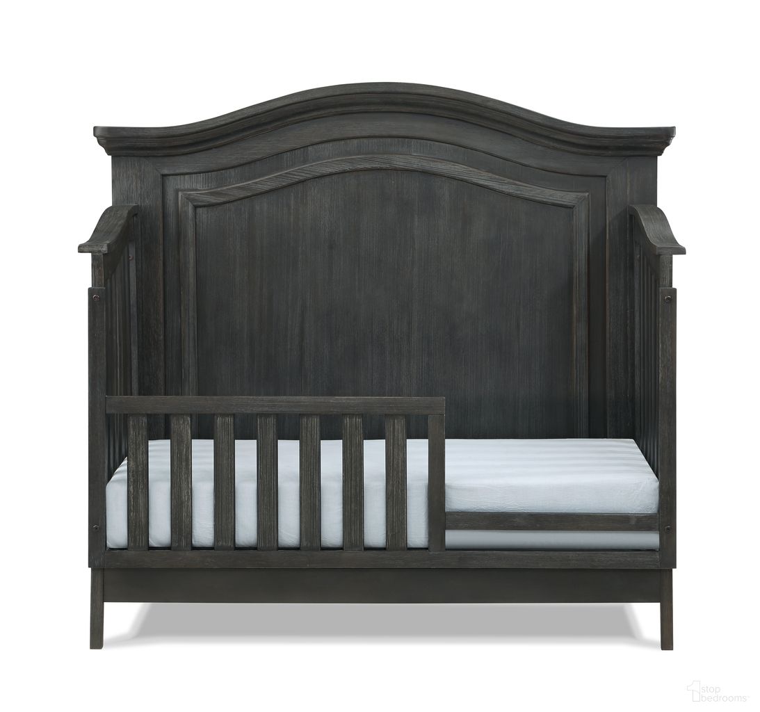 Charleston 4 In 1 Lifetime Crib In Weathered Woodland