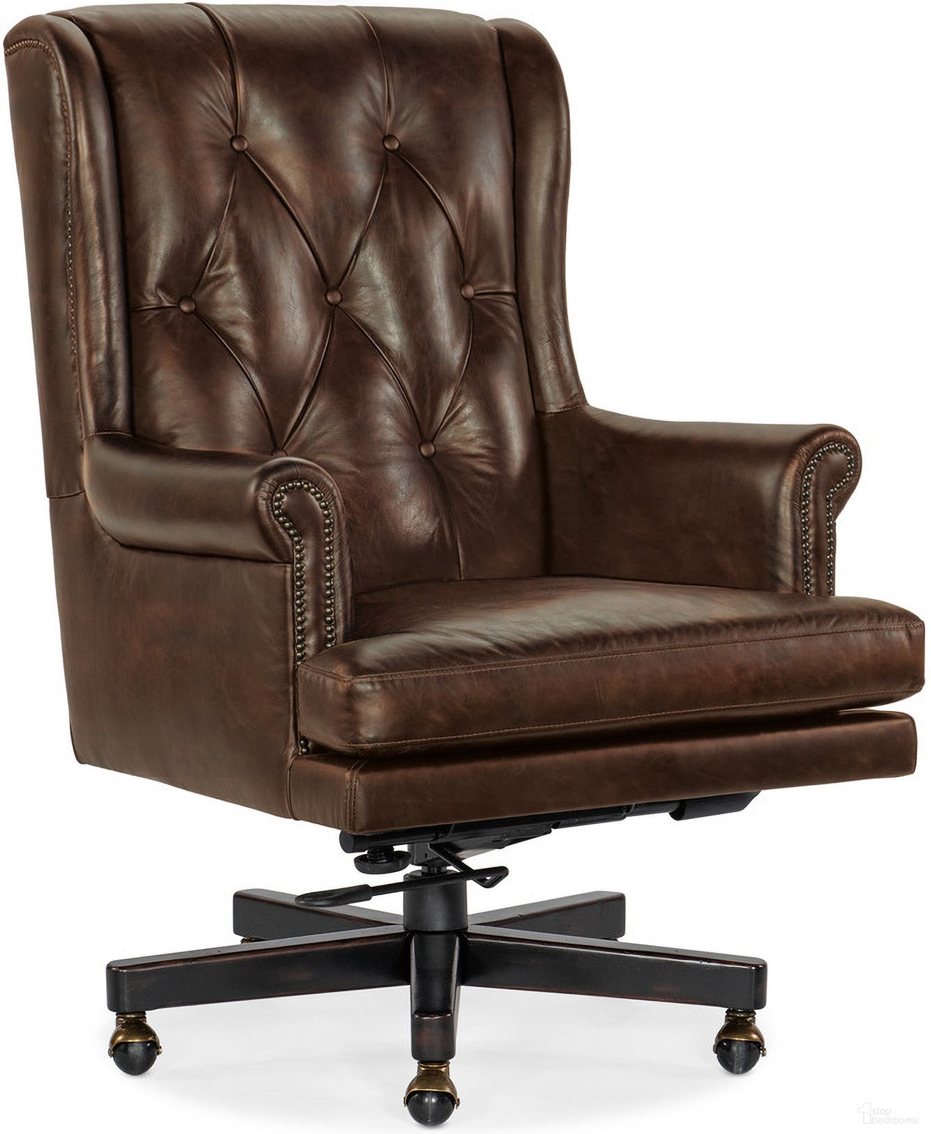 Charleston Executive Swivel Tilt Chair In Brown