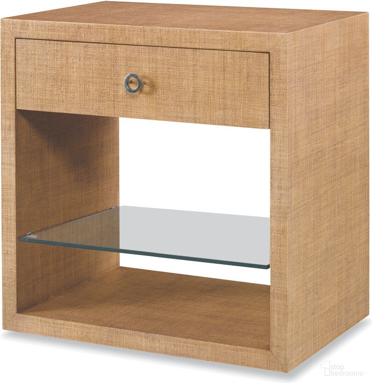 The appearance of Charleston Large Nightstand In Sand designed by Century Furniture in the modern / contemporary interior design. This sand piece of furniture was selected by 1StopBedrooms from Curate Collection to add a touch of cosiness and style into your home. Sku: CT5014-SD. Material: Raffia.