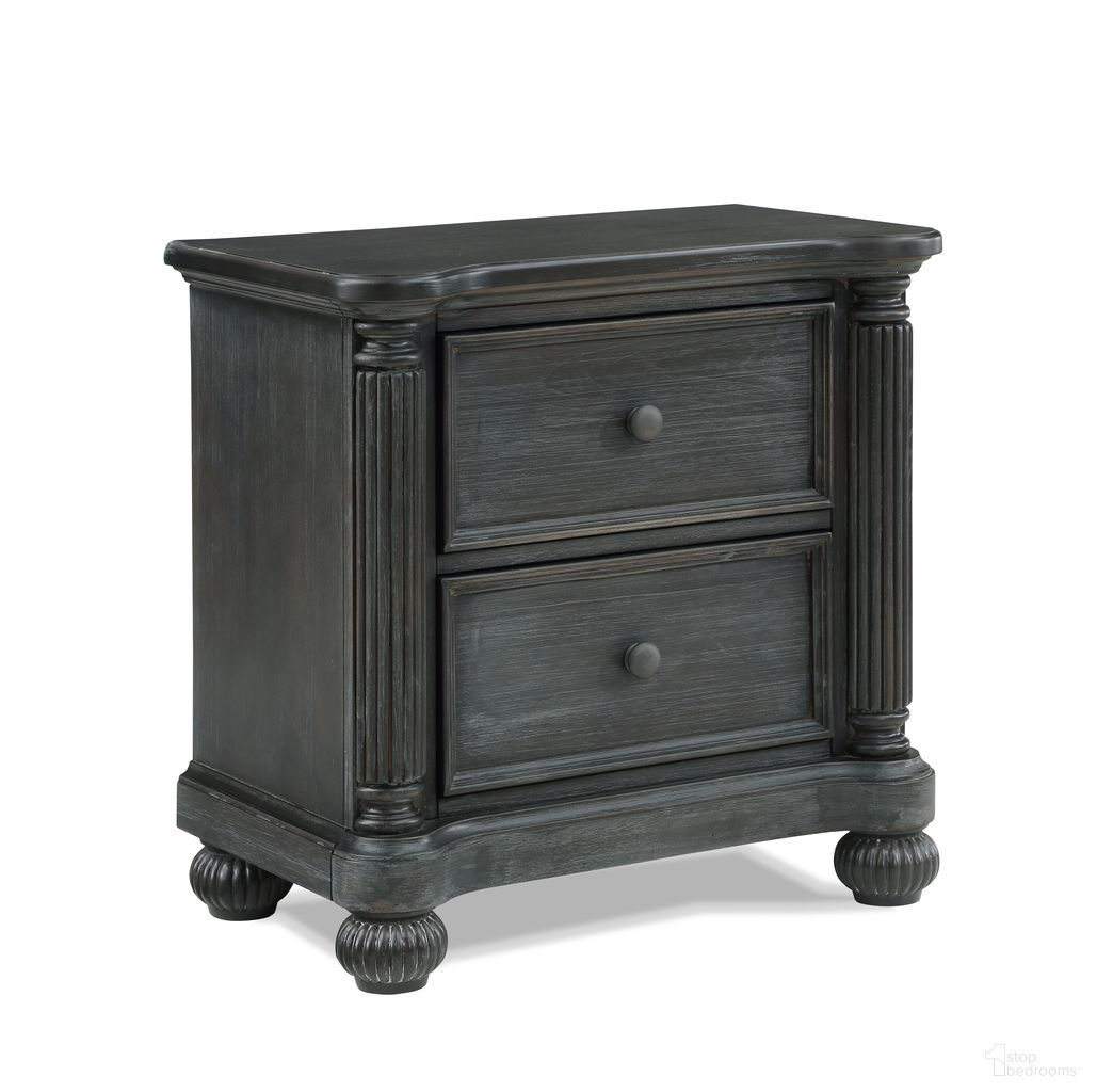 Charleston Nightstand In Weathered Woodland