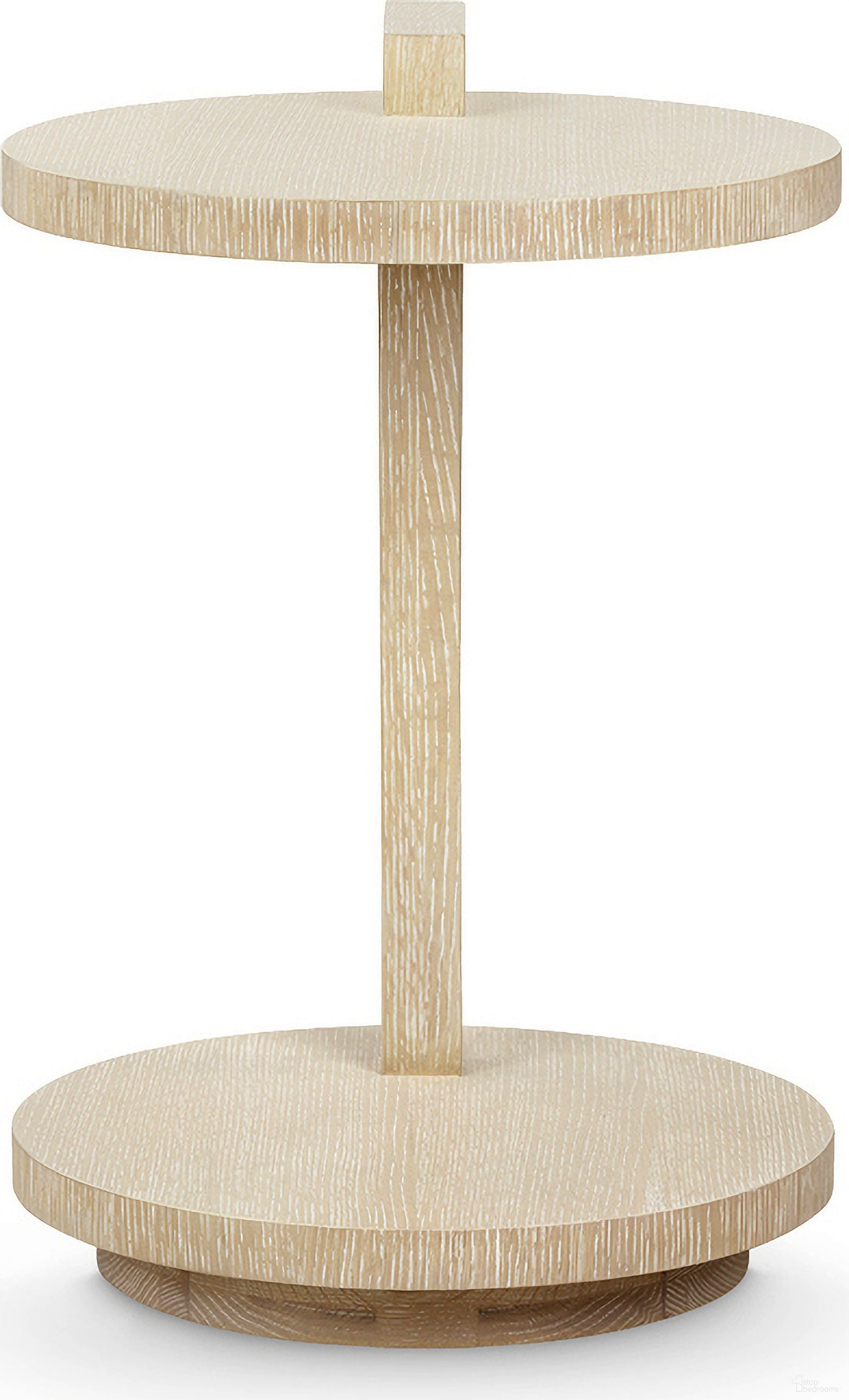 The appearance of Chase Accent Table In Sand designed by Villa & House in the modern / contemporary interior design. This sand piece of furniture  was selected by 1StopBedrooms from Chase Collection to add a touch of cosiness and style into your home. Sku: CSE-100-99. Material: Cerused Oak.