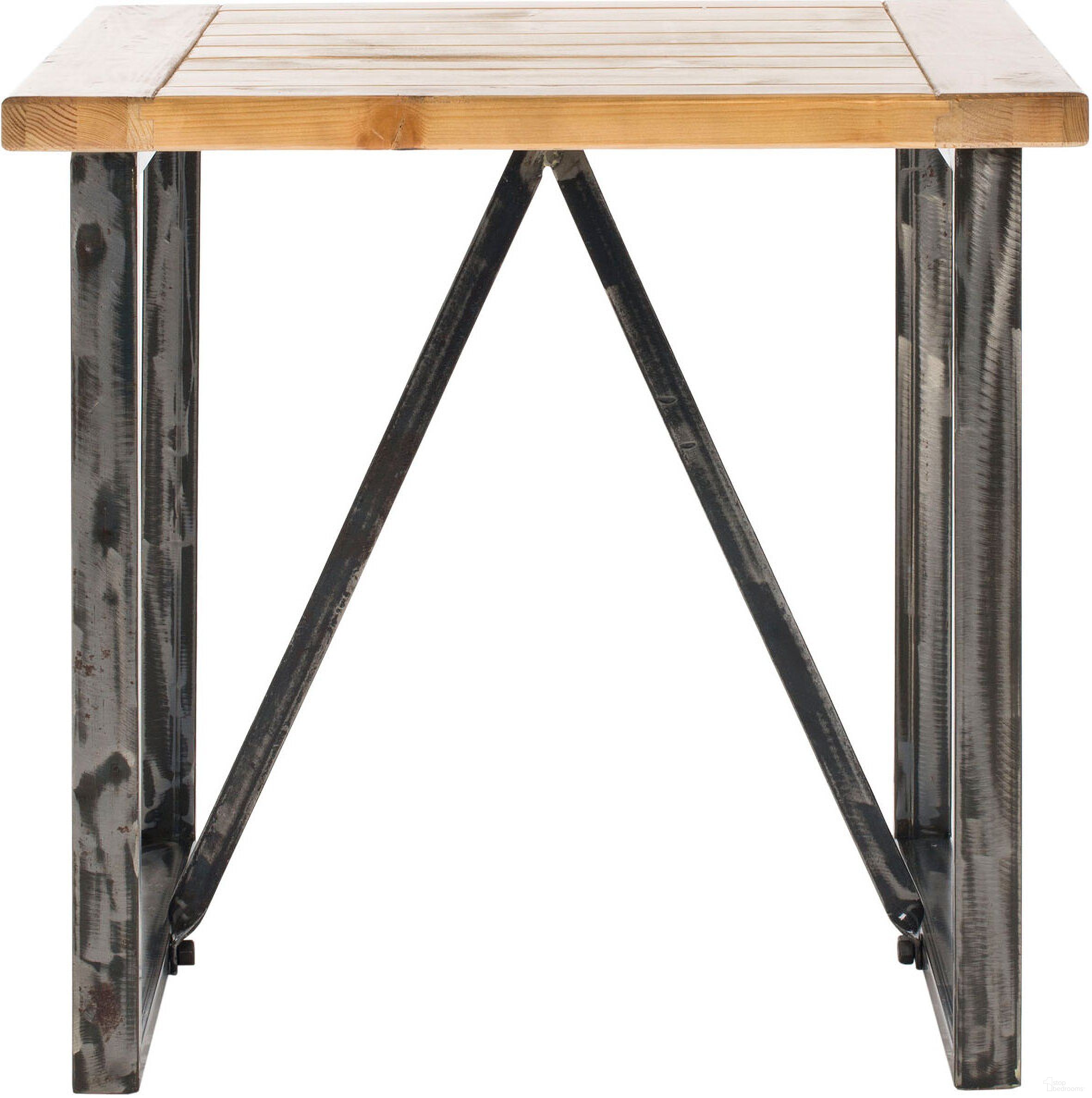 The appearance of Chase Wood Top End Table in Natural designed by Safavieh in the modern / contemporary interior design. This natural piece of furniture was selected by 1StopBedrooms from Chase Collection to add a touch of cosiness and style into your home. Sku: AMH4127A. Material: Wood.
