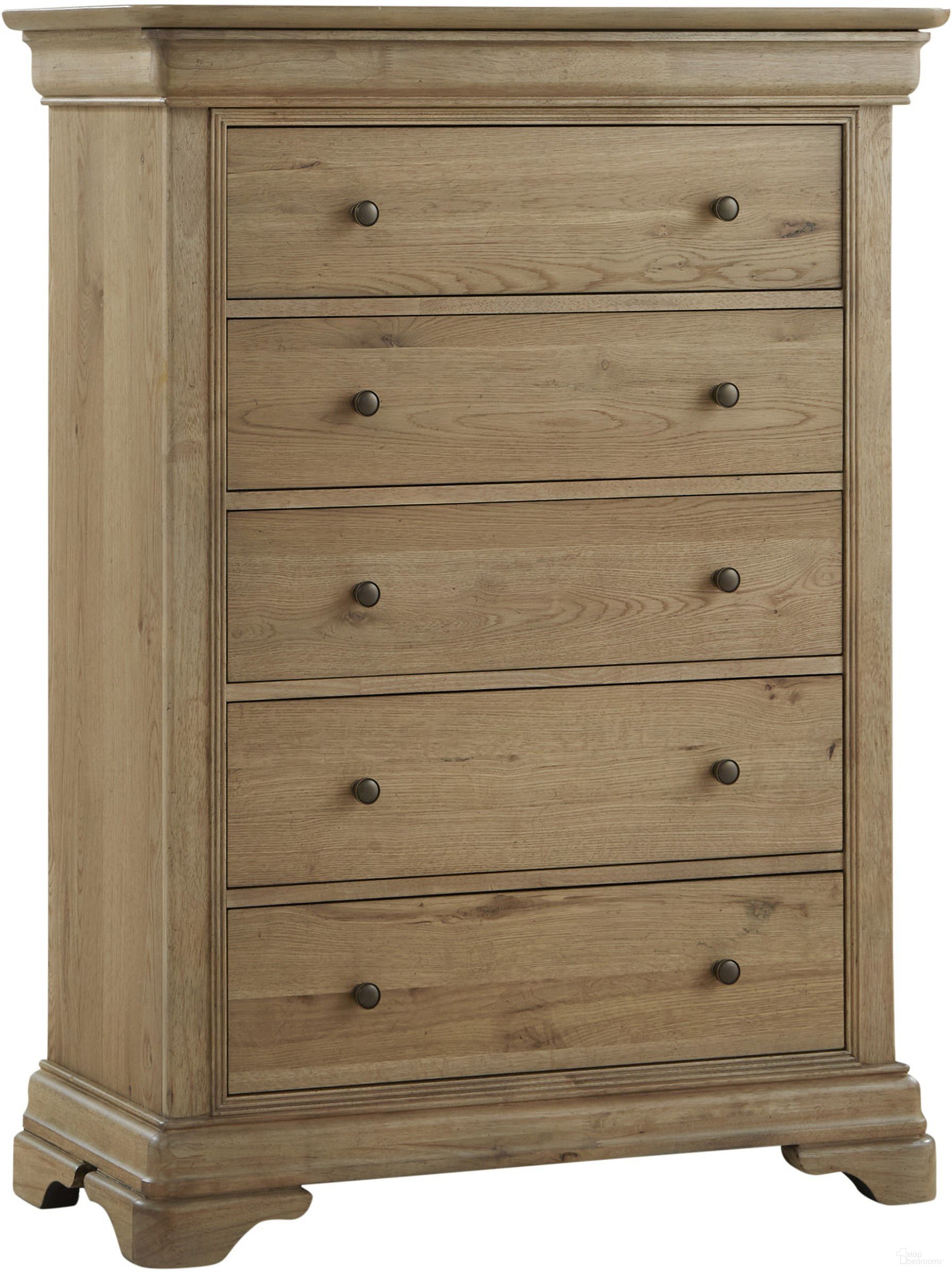 The appearance of Chateau Philippe Chest In Cognac designed by Aspenhome in the traditional interior design. This cognac piece of furniture was selected by 1StopBedrooms from Chateau Philippe Collection to add a touch of cosiness and style into your home. Sku: I3290-456. Material: Wood.