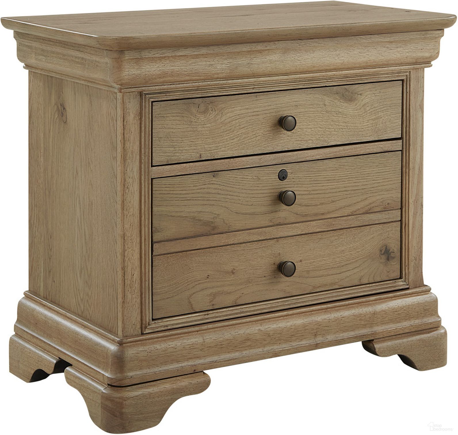 The appearance of Chateau Philippe Liv360 Nightstand In Cognac designed by Aspenhome in the traditional interior design. This cognac piece of furniture was selected by 1StopBedrooms from Chateau Philippe Collection to add a touch of cosiness and style into your home. Sku: I3290-450. Material: Wood.