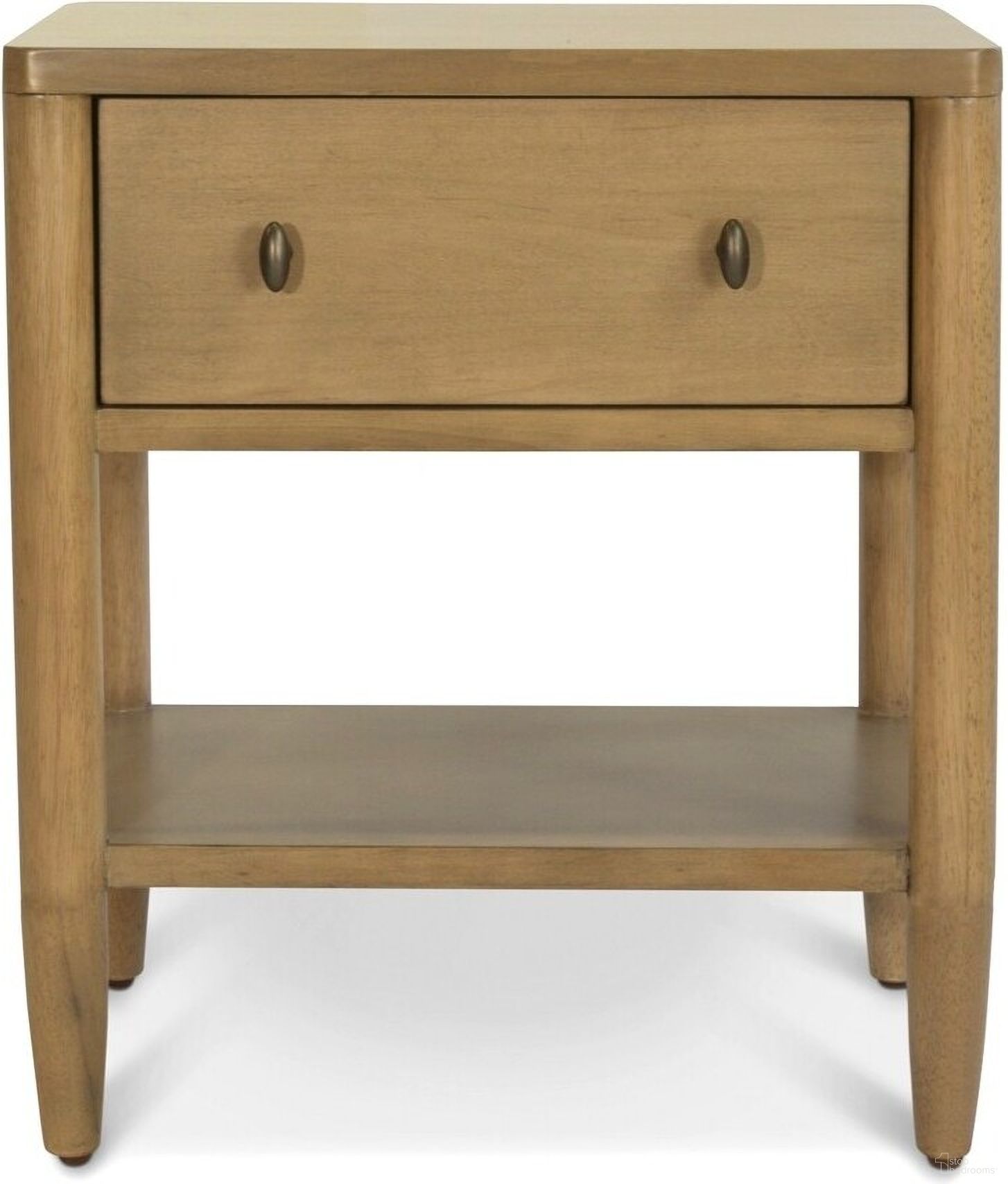 The appearance of Chatham 1 Drawer Nightstand with Usb In Tan designed by Sea Winds Trading in the transitional interior design. This tan piece of furniture was selected by 1StopBedrooms from Chatham Collection to add a touch of cosiness and style into your home. Sku: FL-B91132-MAPLE. Material: Wood.