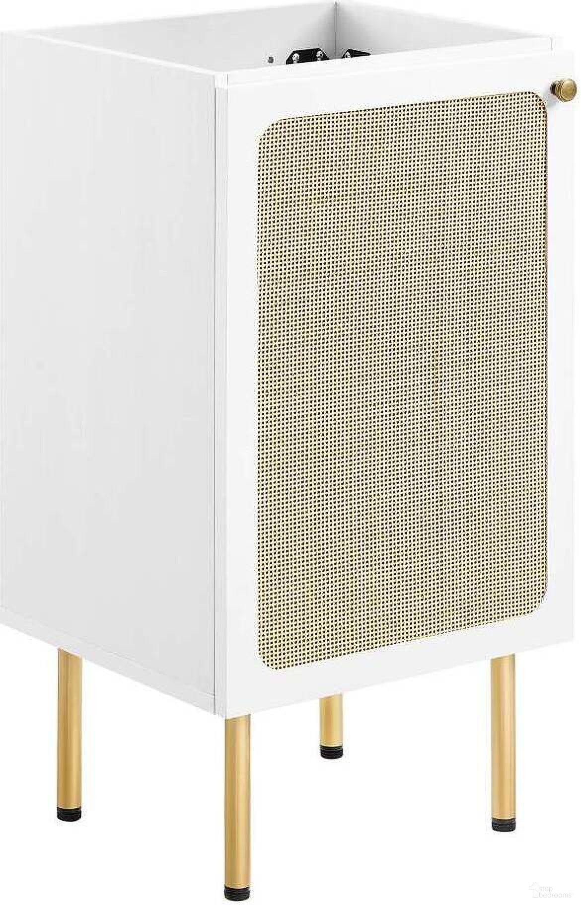 Chaucer 18 Inch Bathroom Vanity Cabinet In White by Modway | 1StopBedrooms