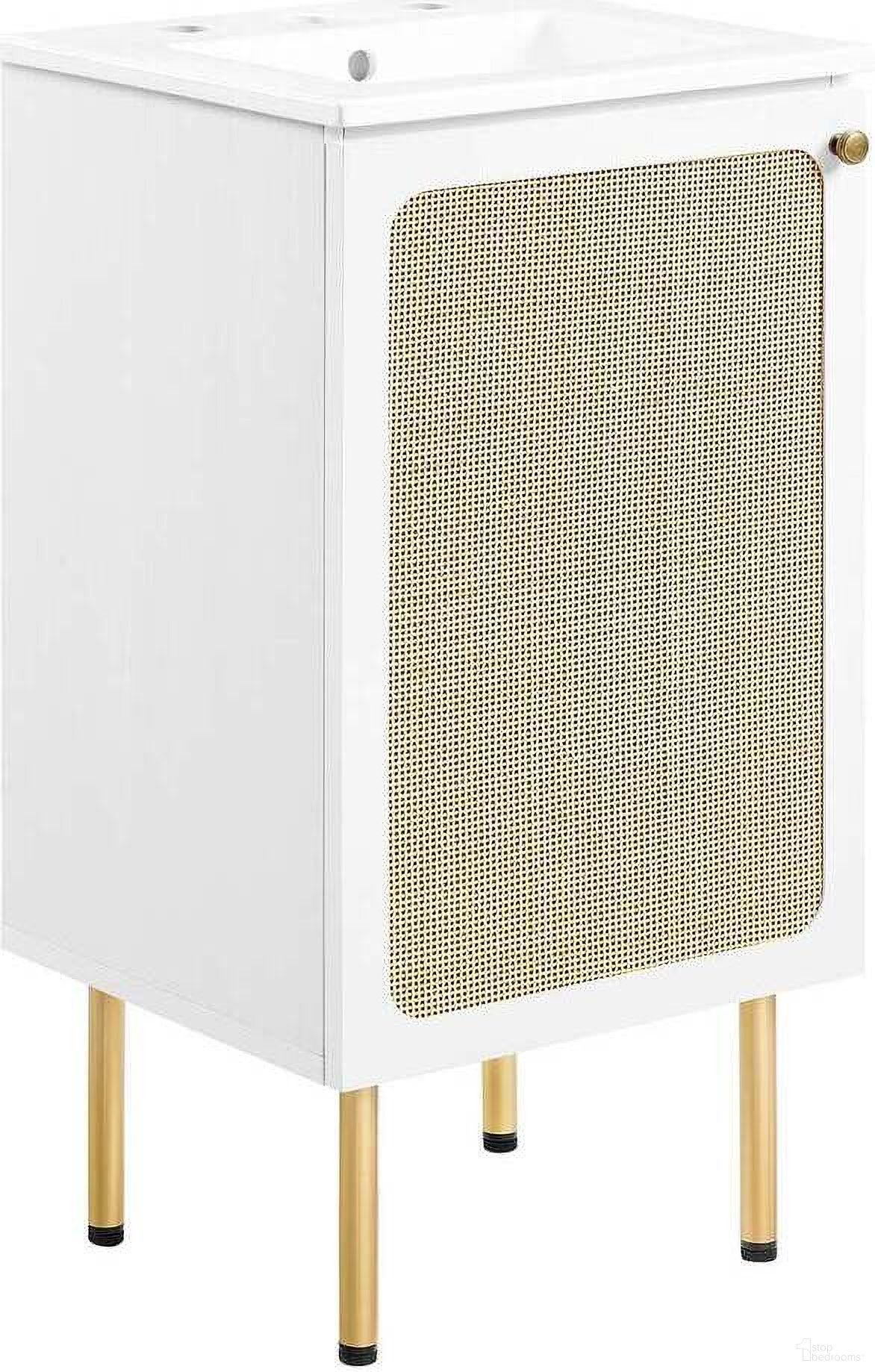 The appearance of Chaucer 18 Inch Bathroom Vanity In White designed by Modway in the modern / contemporary interior design. This white piece of furniture was selected by 1StopBedrooms from Chaucer Collection to add a touch of cosiness and style into your home. Sku: EEI-4836-WHI;EEI-6600-WHI. Material: Wood.