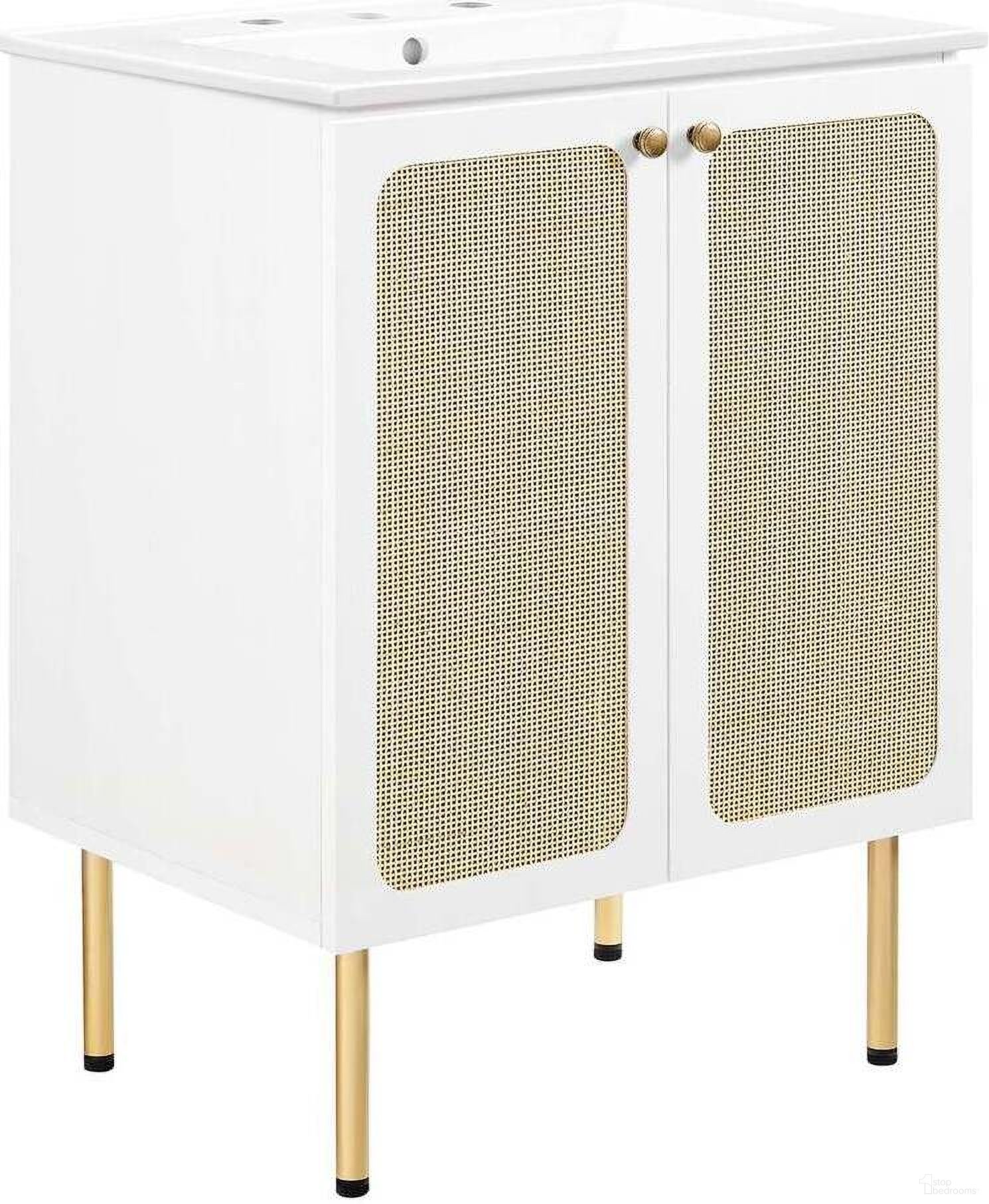 The appearance of Chaucer 24 Inch Bathroom Vanity In White designed by Modway in the modern / contemporary interior design. This white piece of furniture was selected by 1StopBedrooms from Chaucer Collection to add a touch of cosiness and style into your home. Sku: EEI-3766-WHI;EEI-6601-WHI. Material: Engineered Wood.