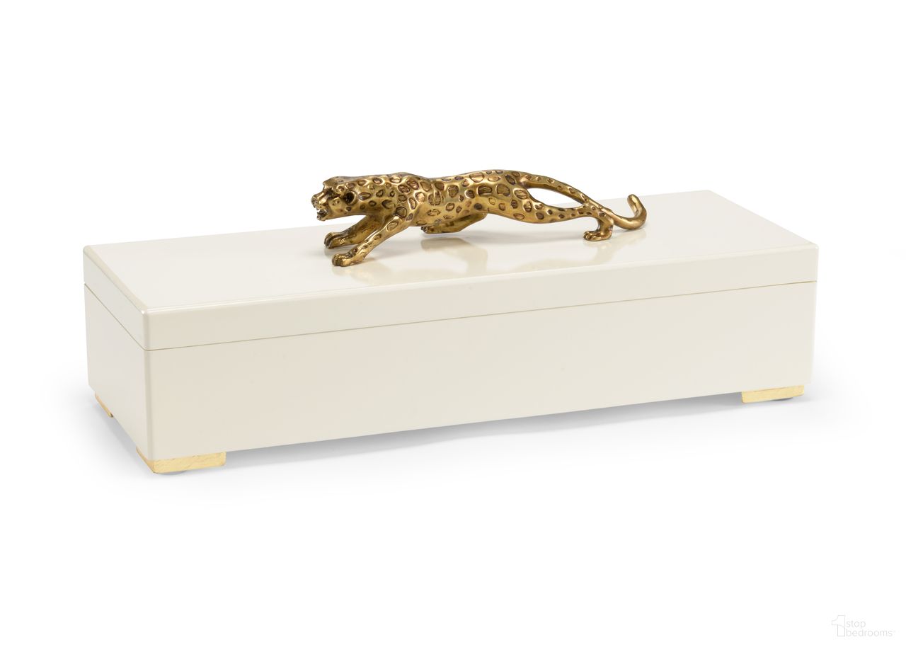 The appearance of Cheetah Box In Cream and Gold designed by Chelsea House in the modern / contemporary interior design. This cream/gold piece of furniture was selected by 1StopBedrooms from Chelsea House Misc Collection to add a touch of cosiness and style into your home. Sku: 382903. Material: Wood.