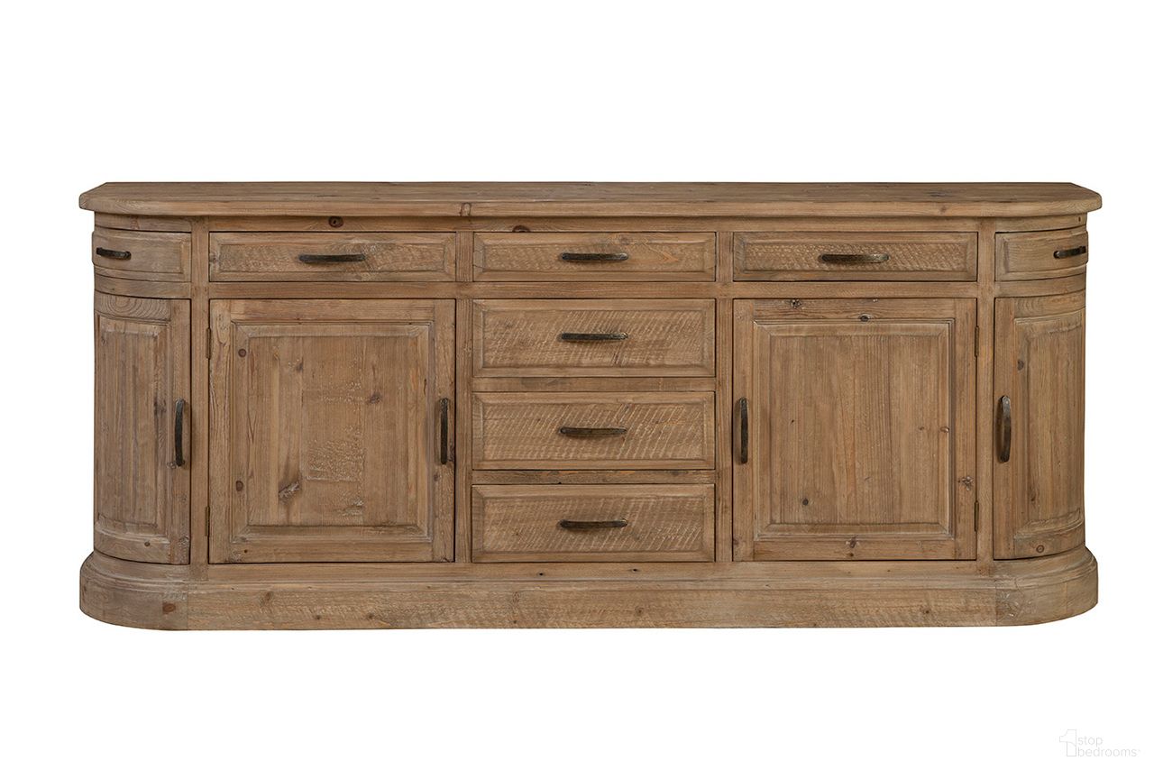 The appearance of Chelsea Buffet In Natural designed by Furniture Classics in the modern / contemporary interior design. This natural piece of furniture was selected by 1StopBedrooms from Chelsea Collection to add a touch of cosiness and style into your home. Sku: 20-581. Material: Alder Solid.