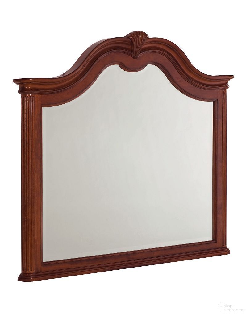 Cherry Grove 51 x 48 Inch Landscape Mirror In Cherry