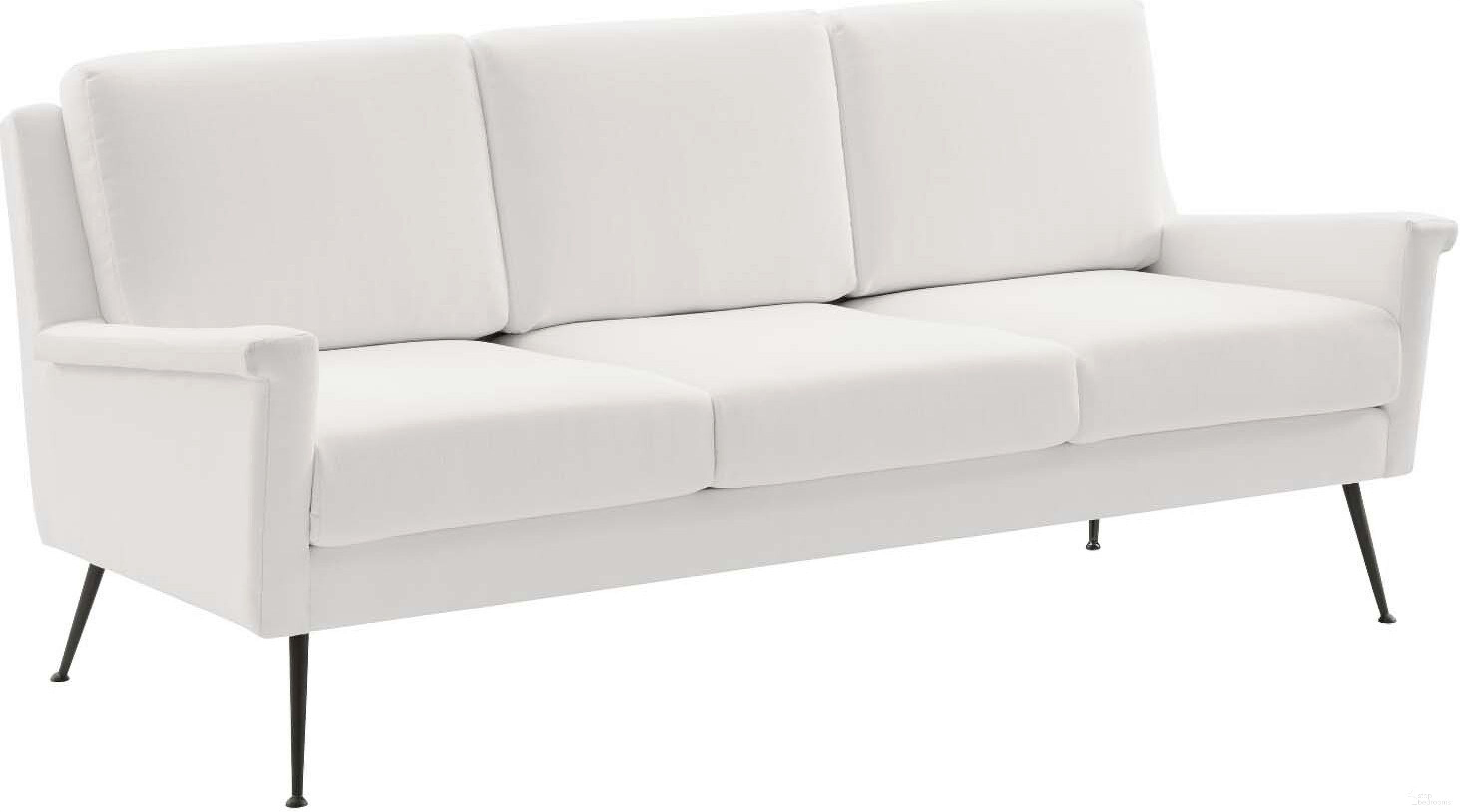 The appearance of Chesapeake Fabric Sofa In Black and White designed by Modway in the modern / contemporary interior design. This black and white piece of furniture  was selected by 1StopBedrooms from Chesapeake Collection to add a touch of cosiness and style into your home. Sku: EEI-4628-BLK-WHI. Material: Metal.