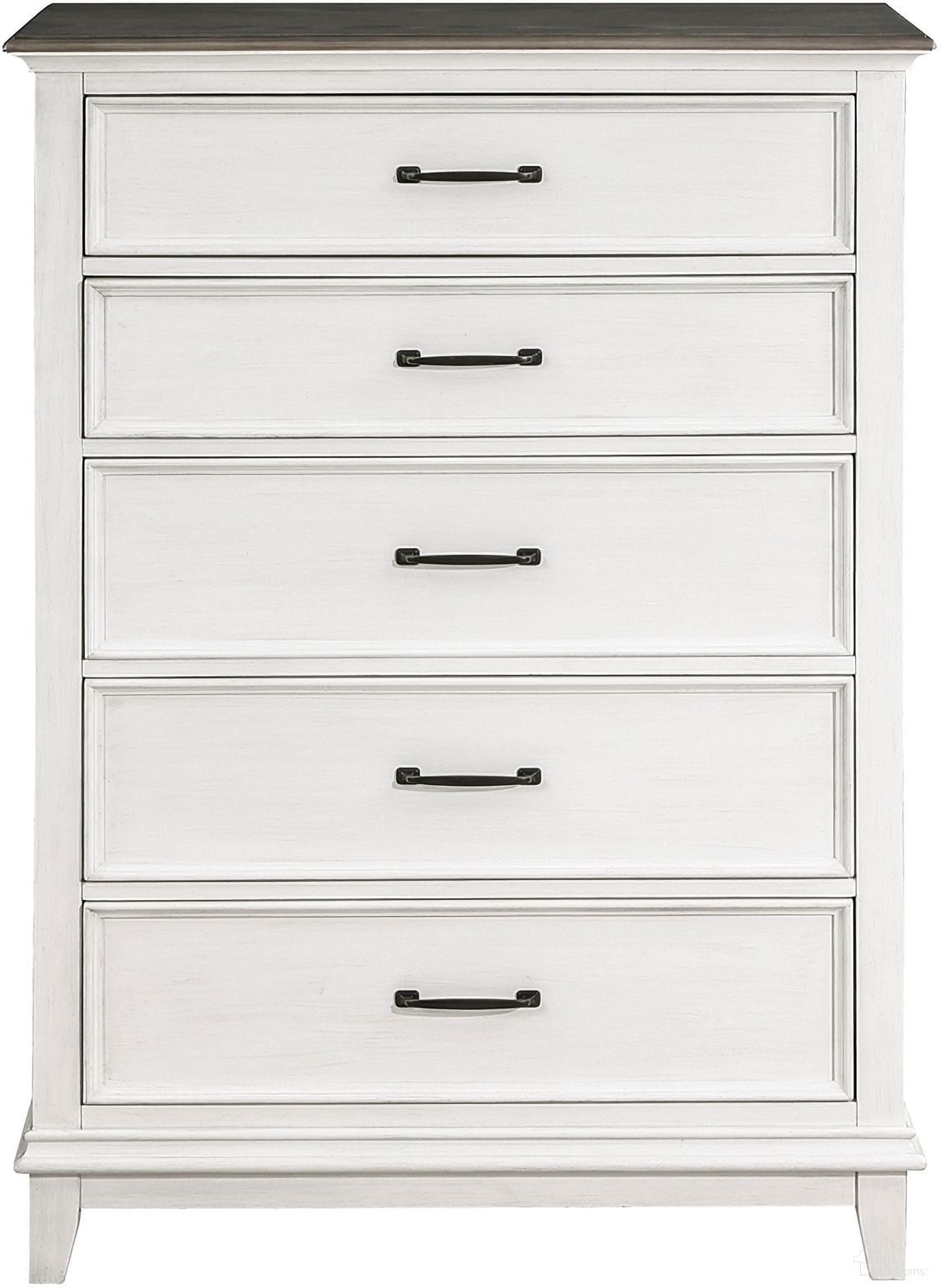 Chesterton Bedroom Chest In Brown and White