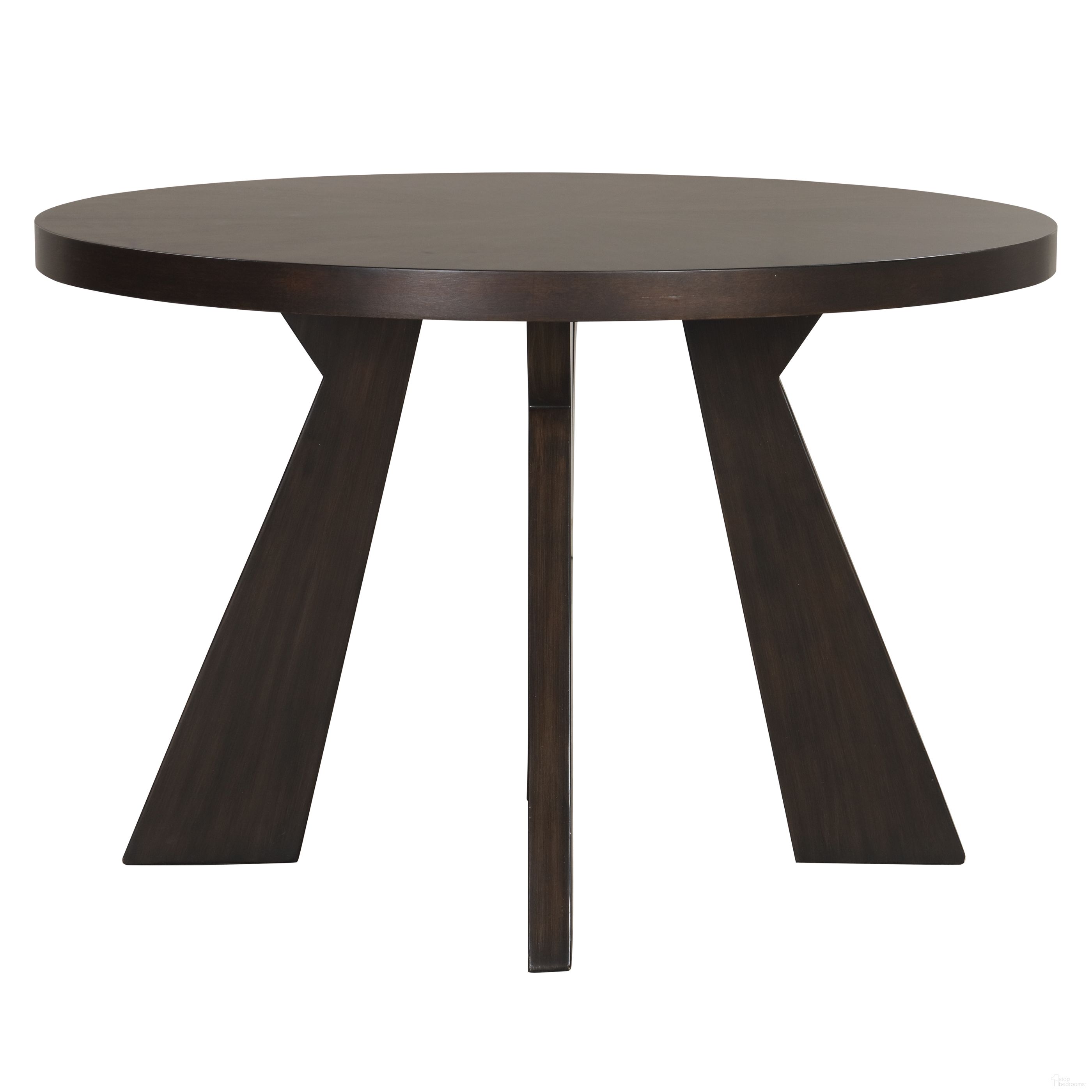 Chestnut Ridge 47 Inch Round Table In Brown