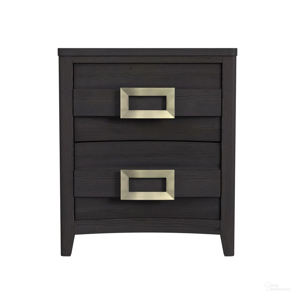 The appearance of Chett 2-Drawer Nightstand with USB In Black designed by Picket House in the modern / contemporary interior design. This black piece of furniture  was selected by 1StopBedrooms from Chett Collection to add a touch of cosiness and style into your home. Sku: B-15990-8-NS. Material: Paper.
