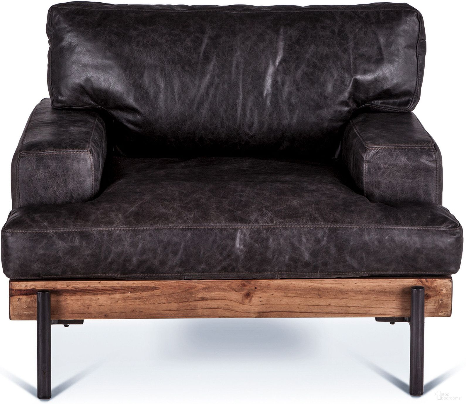 The appearance of Chiavari Armchair In Morocco Ebony Leather designed by Home Trends and Design in the modern / contemporary interior design. This ebony piece of furniture was selected by 1StopBedrooms from Chiavari Collection to add a touch of cosiness and style into your home. Sku: ZWCIAMCH. Material: Leather.