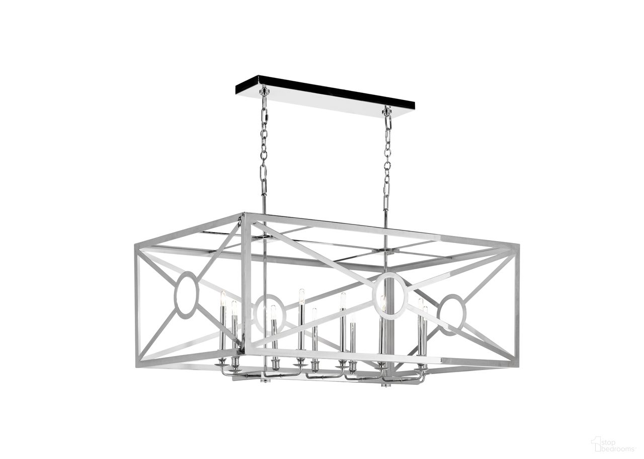 Chilton Grove Chandelier In Silver
