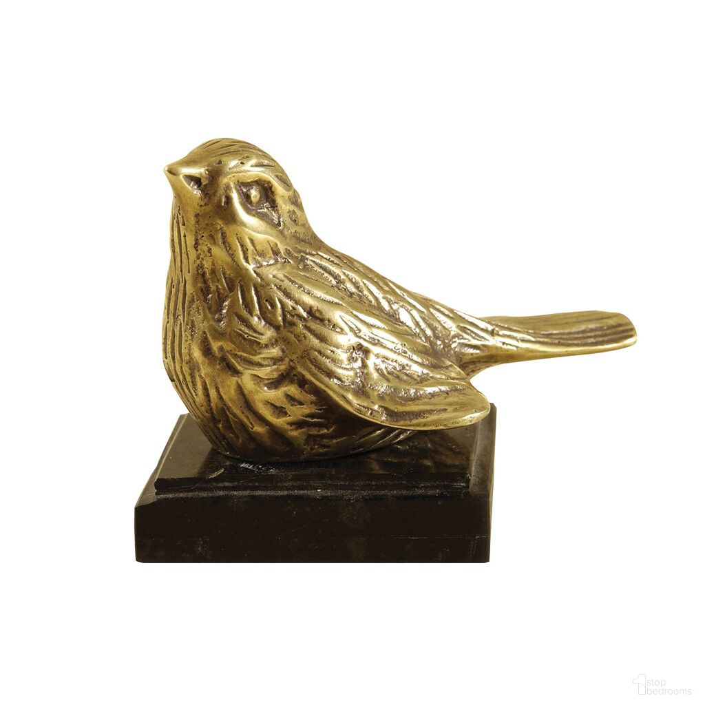 The appearance of Chirp Paperweight In Brass and Black designed by Maitland-Smith in the modern / contemporary interior design. This brass and black piece of furniture was selected by 1StopBedrooms from Maitland Smith Collection to add a touch of cosiness and style into your home. Sku: 8225-10. Material: Brass.