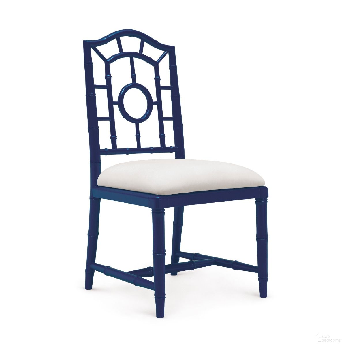 The appearance of Chloe Side Chair Set of 2 In Deep Sea Blue designed by Villa & House in the transitional interior design. This sea blue piece of furniture was selected by 1StopBedrooms from Chloe Collection to add a touch of cosiness and style into your home. Sku: CHL-550-08. Material: Mahogany. Chair Type: Side Chair.