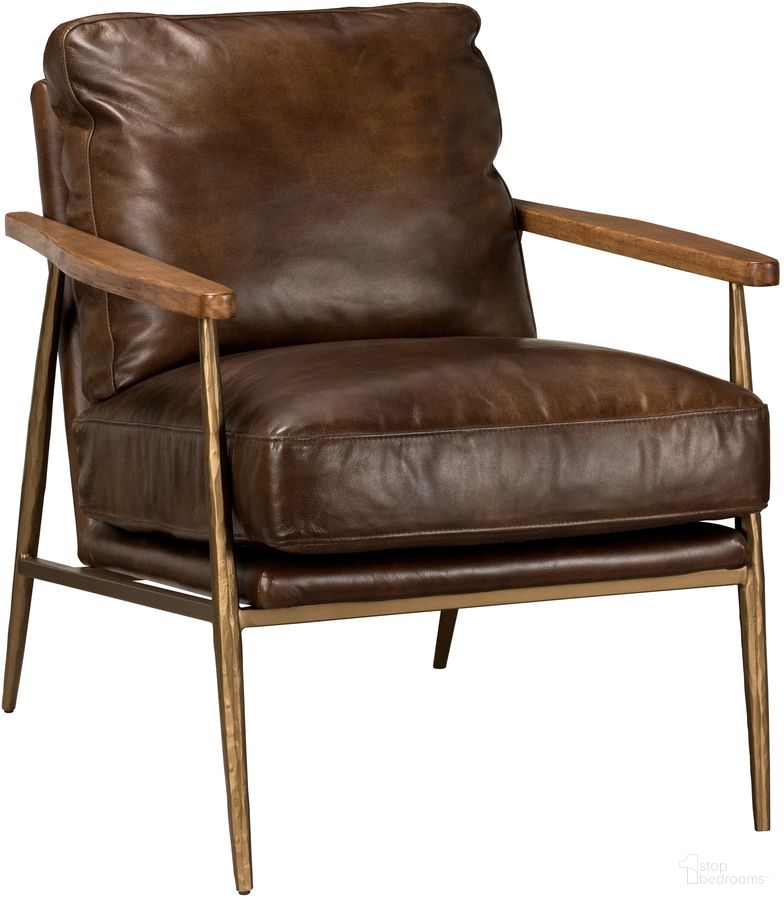 Christopher Club Chair In Truffle Brown