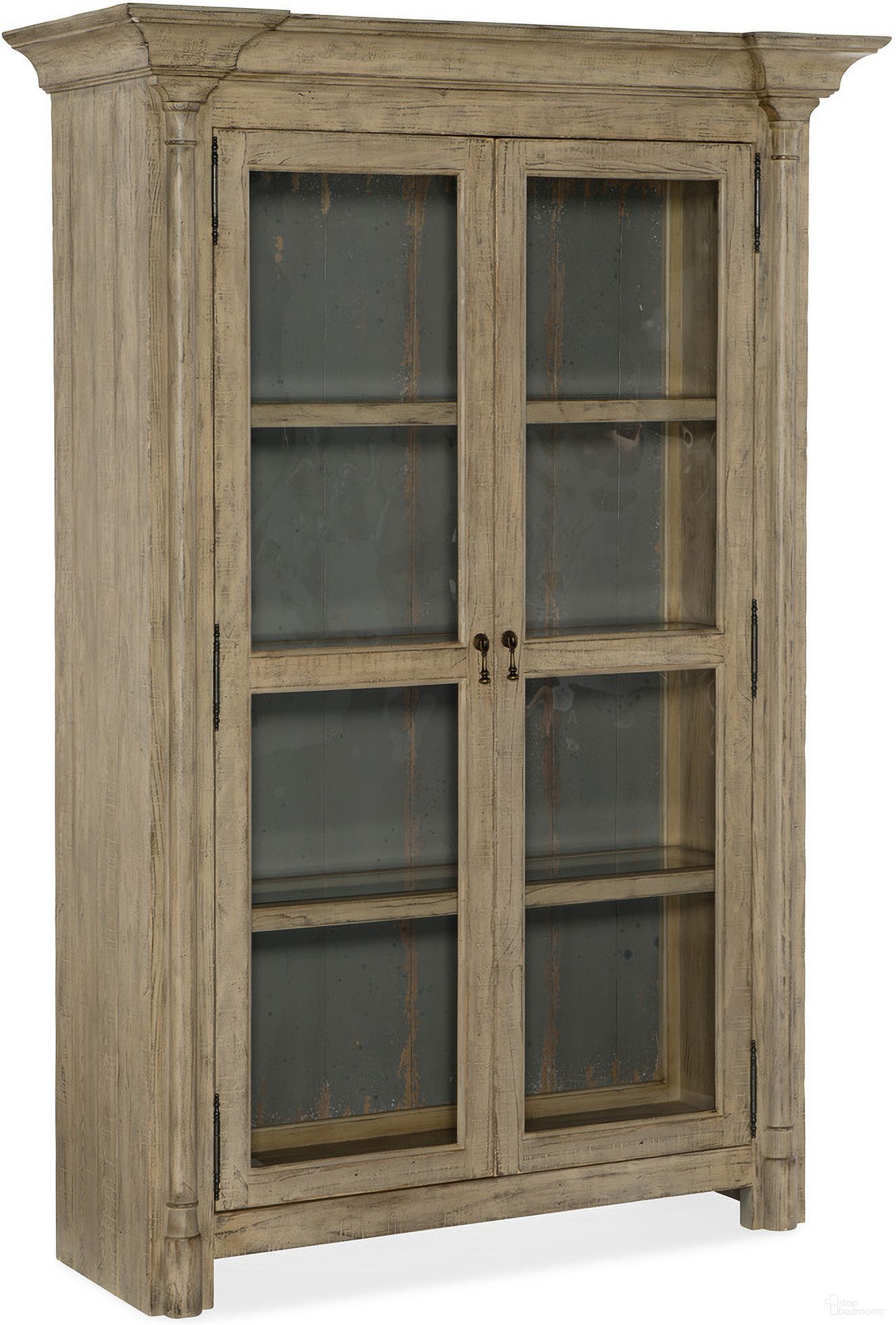 The appearance of Ciao Bella Display Cabinet- Natural designed by Hooker in the transitional interior design. This light wood piece of furniture was selected by 1StopBedrooms from Ciaobella Collection to add a touch of cosiness and style into your home. Sku: 5805-75906-85. Material: Maple.