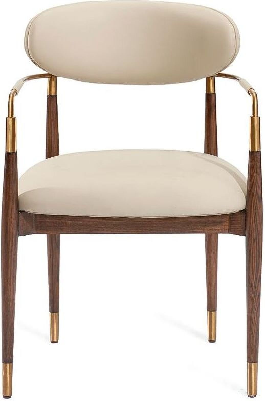 The appearance of Cidra Chair In Cream Latte designed by Interlude Home in the modern / contemporary interior design. This cream piece of furniture was selected by 1StopBedrooms from Cidra Collection to add a touch of cosiness and style into your home. Sku: 145218. Material: Ash.